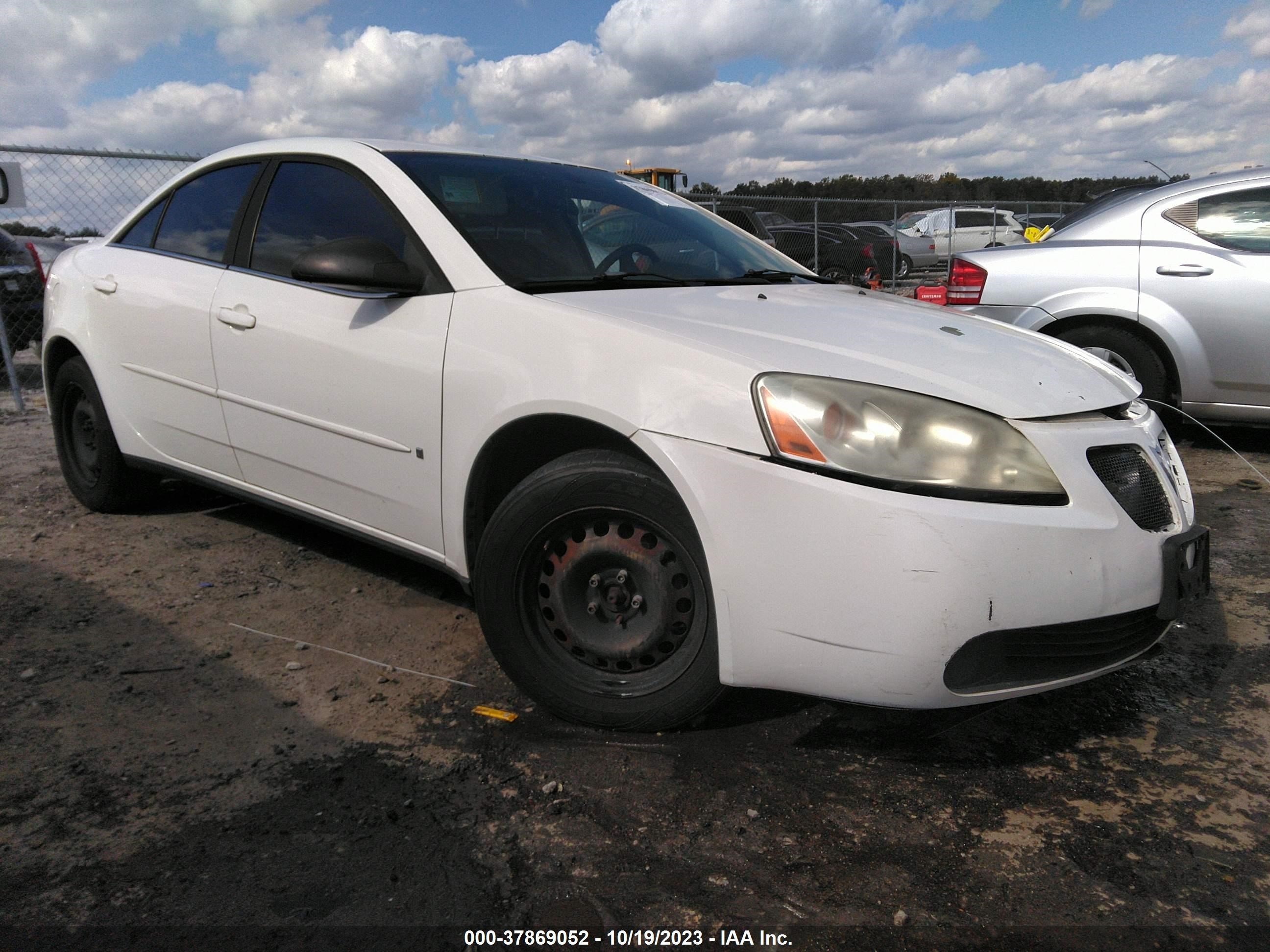 PONTIAC G6 2007 1g2zf58b074108845