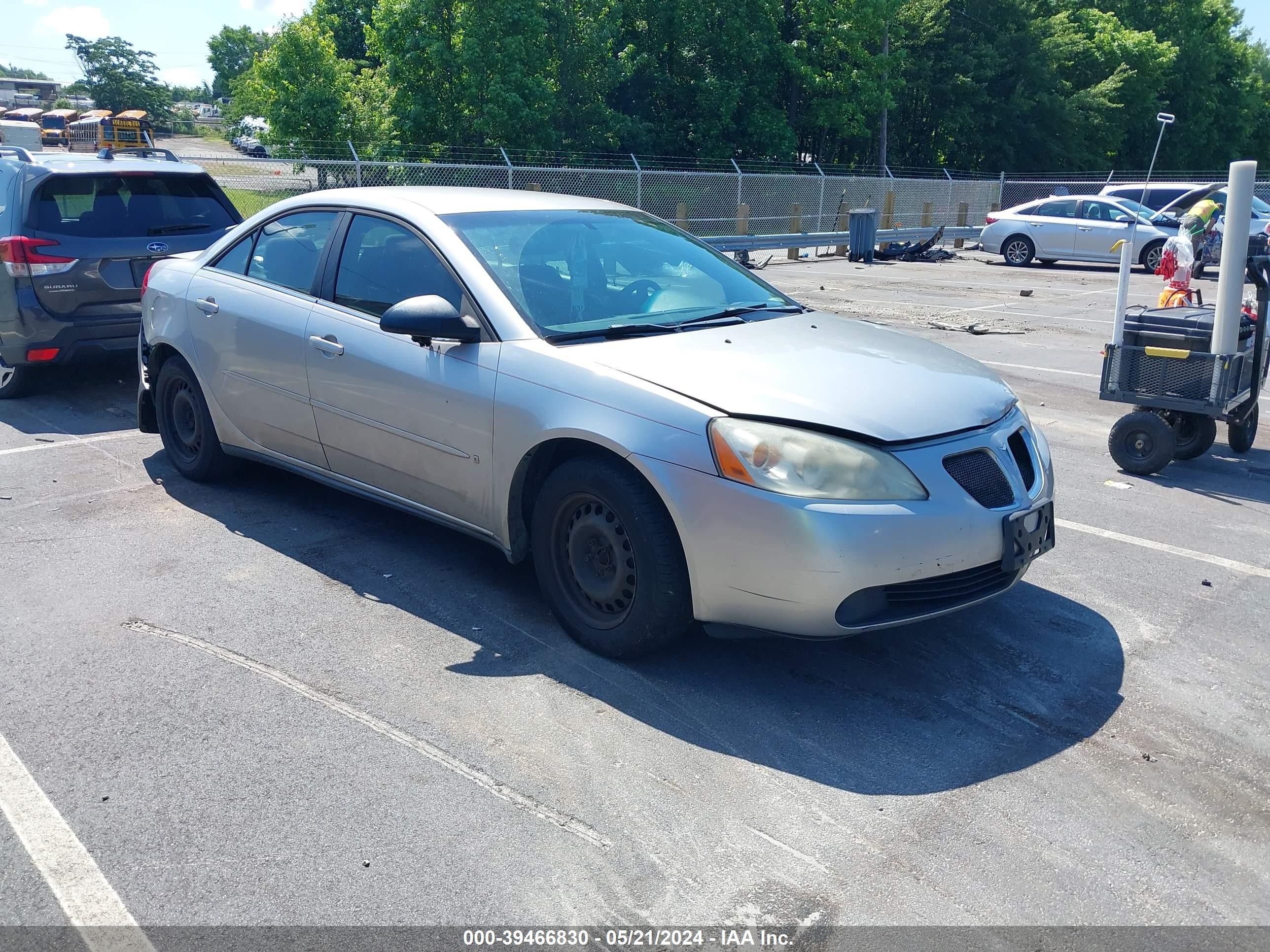 PONTIAC G6 2007 1g2zf58b074254629