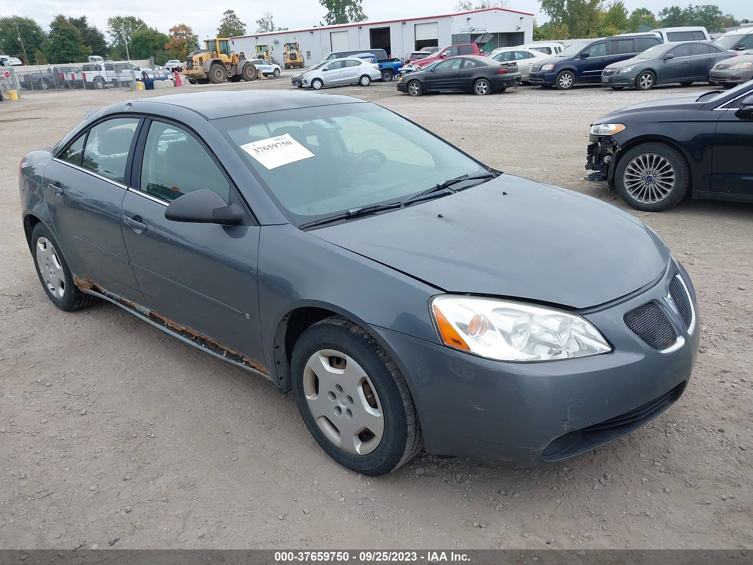 PONTIAC G6 2007 1g2zf58b074262763