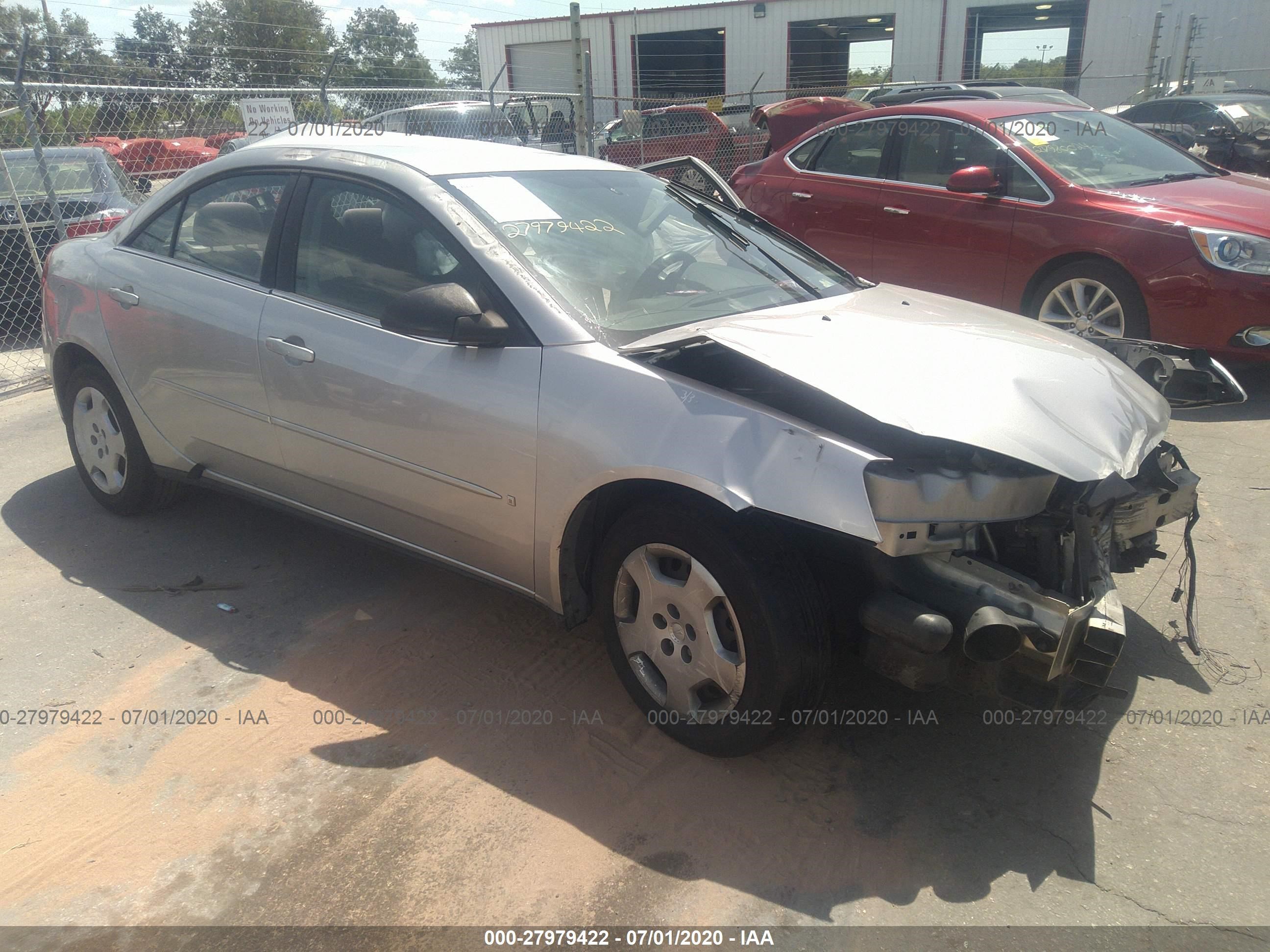 PONTIAC G6 2007 1g2zf58b474265682