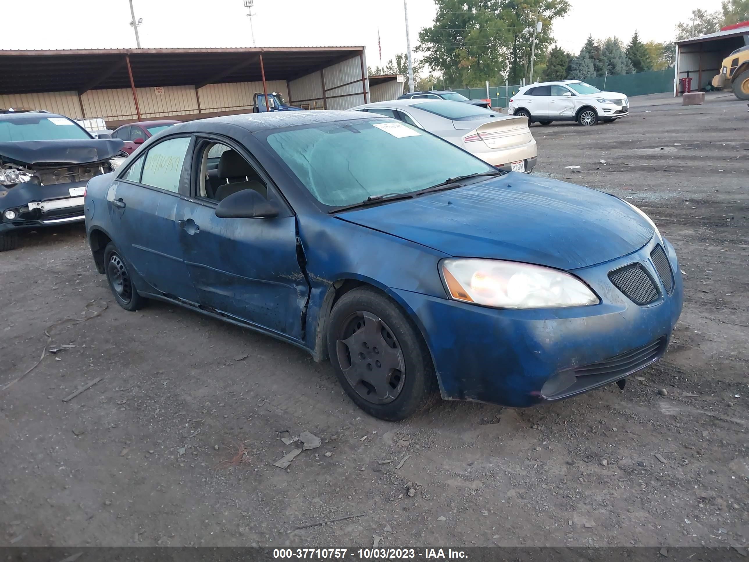 PONTIAC G6 2007 1g2zf58b574216796