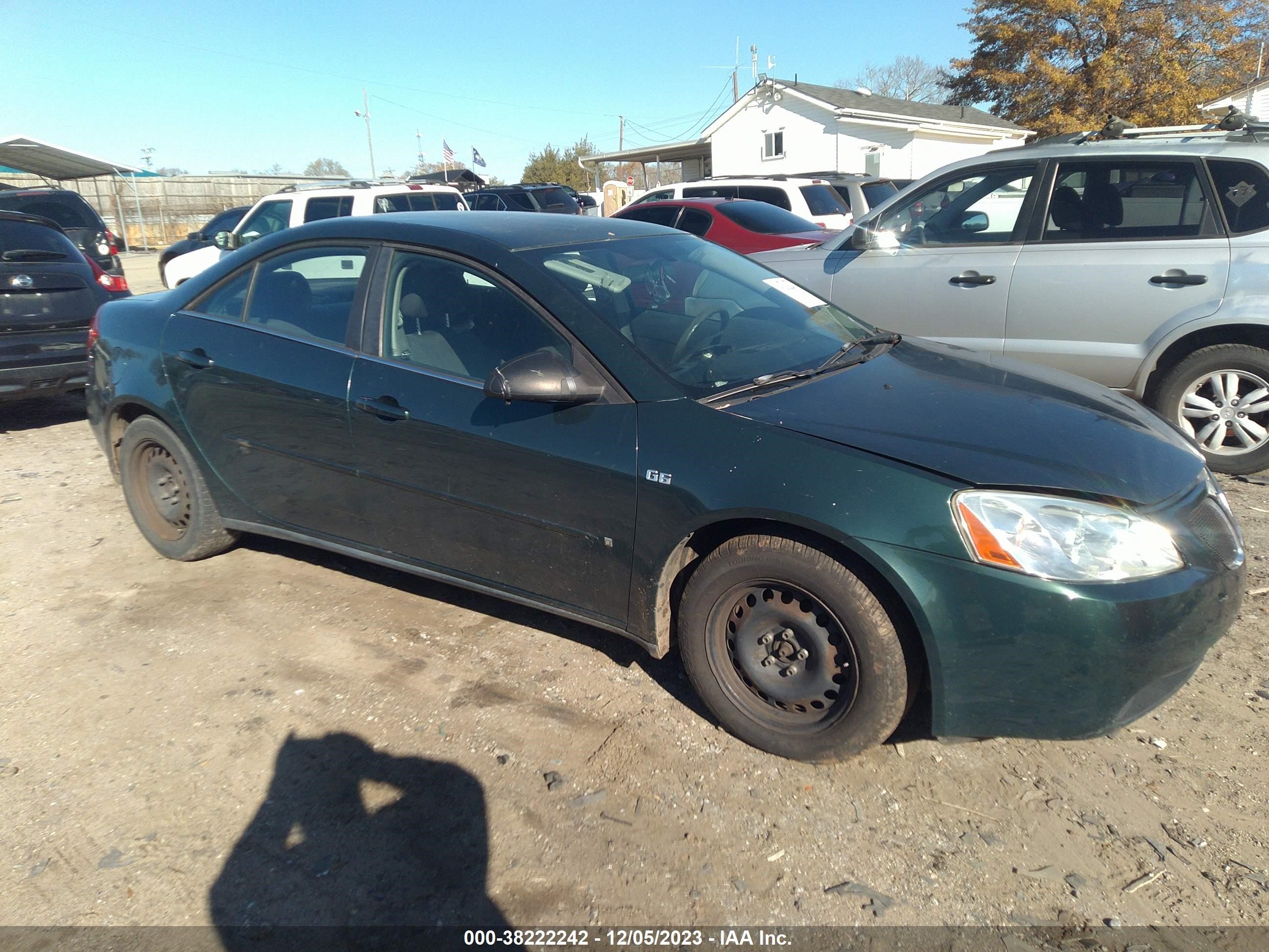 PONTIAC G6 2007 1g2zf58b674172274