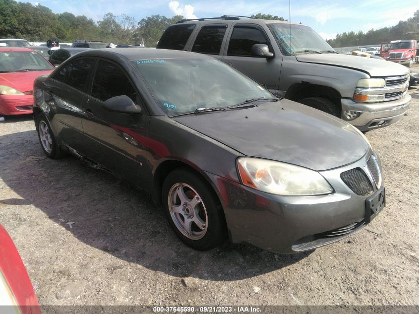 PONTIAC G6 2007 1g2zf58b674210294