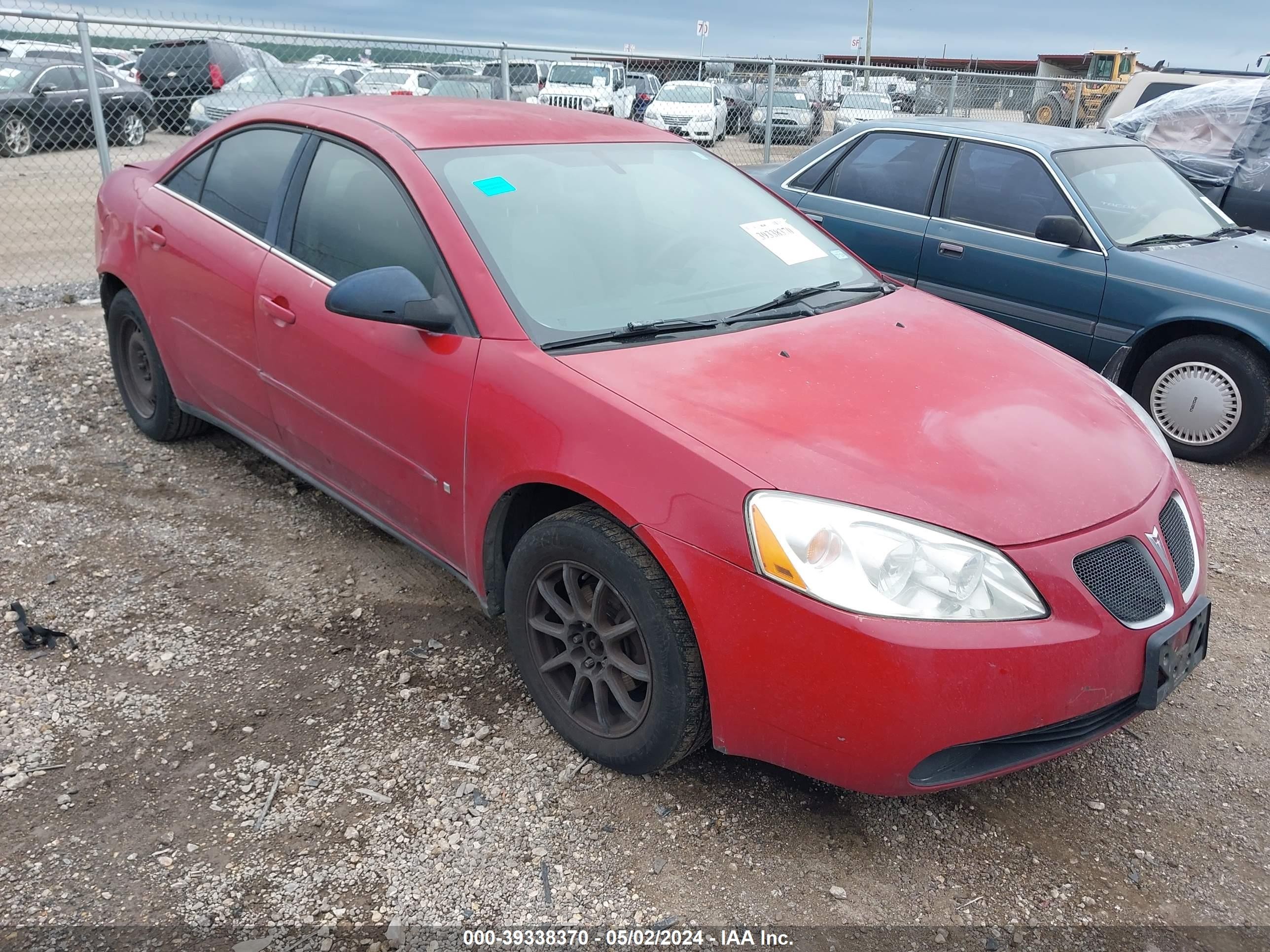 PONTIAC G6 2007 1g2zf58b674222932