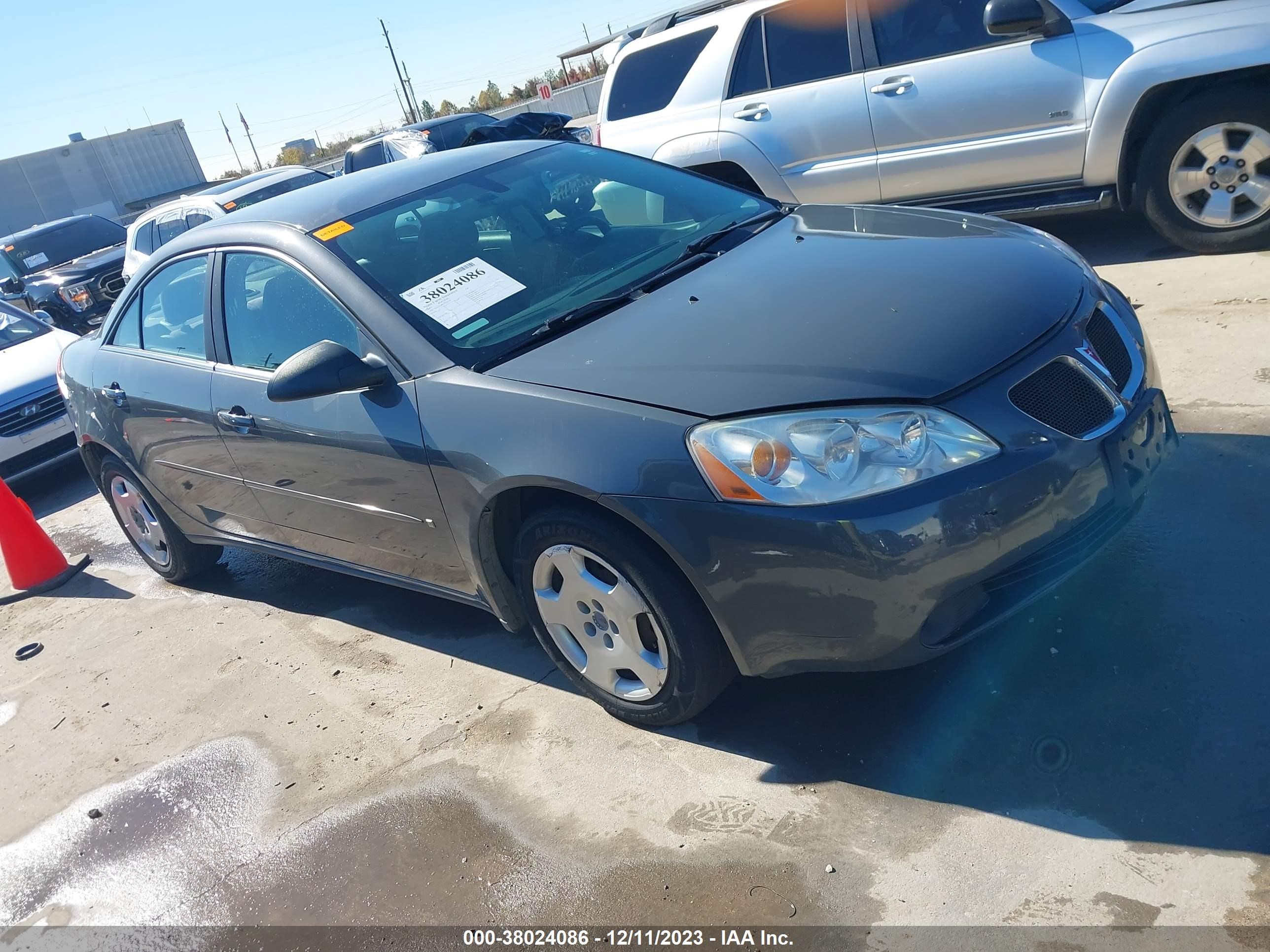 PONTIAC G6 2007 1g2zf58b674276330