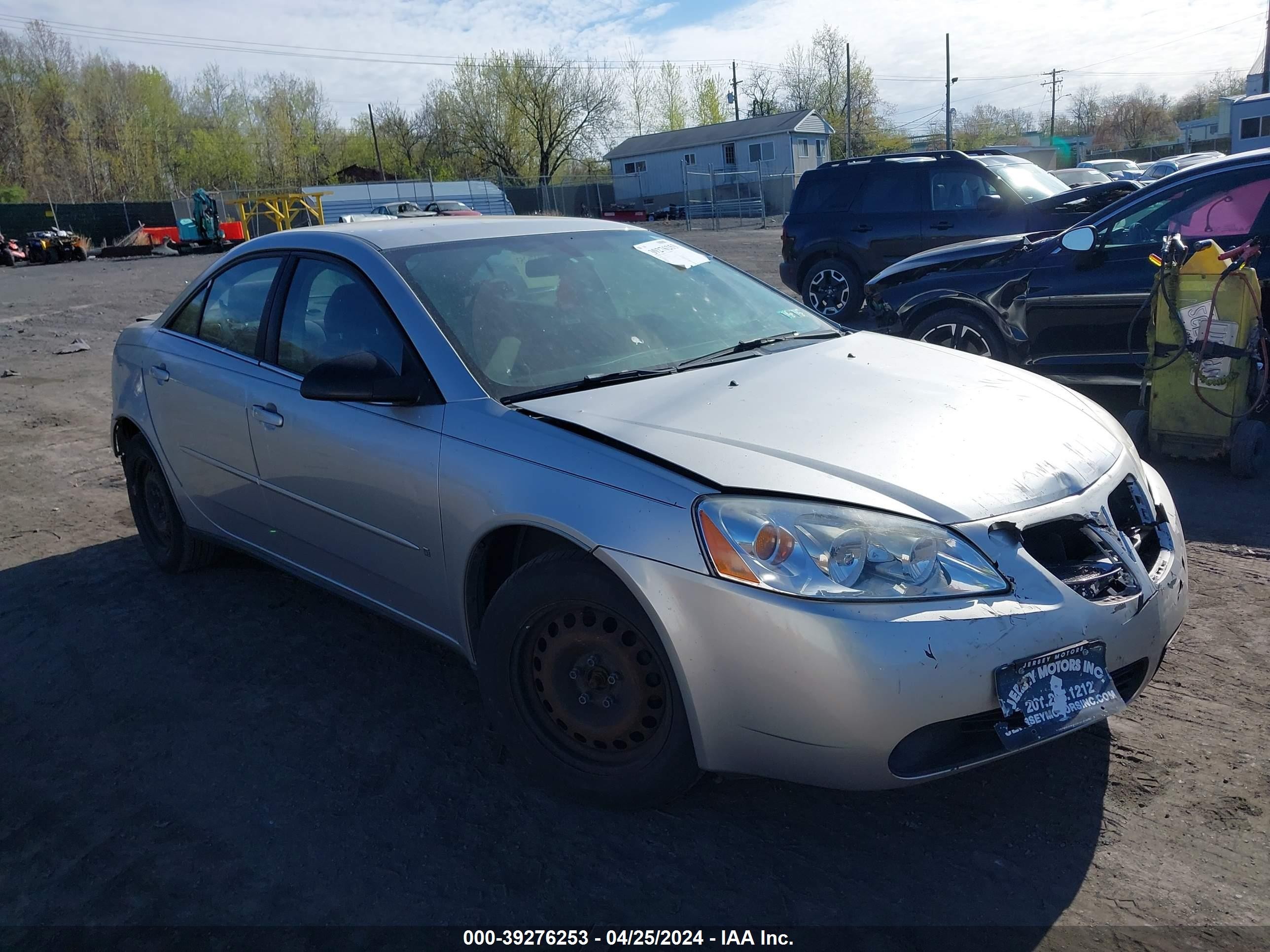 PONTIAC G6 2007 1g2zf58b874264034