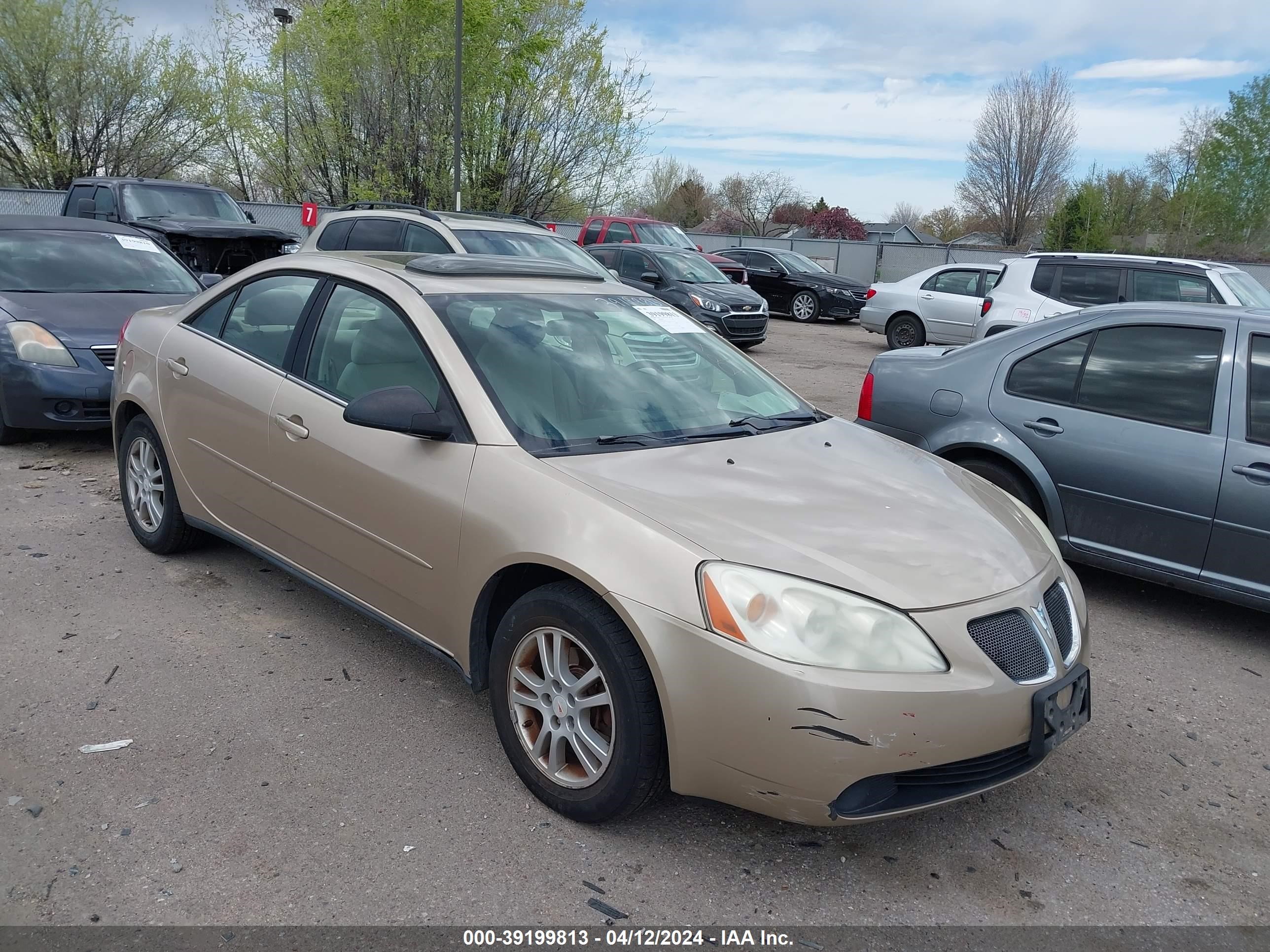 PONTIAC G6 2005 1g2zg528054141836