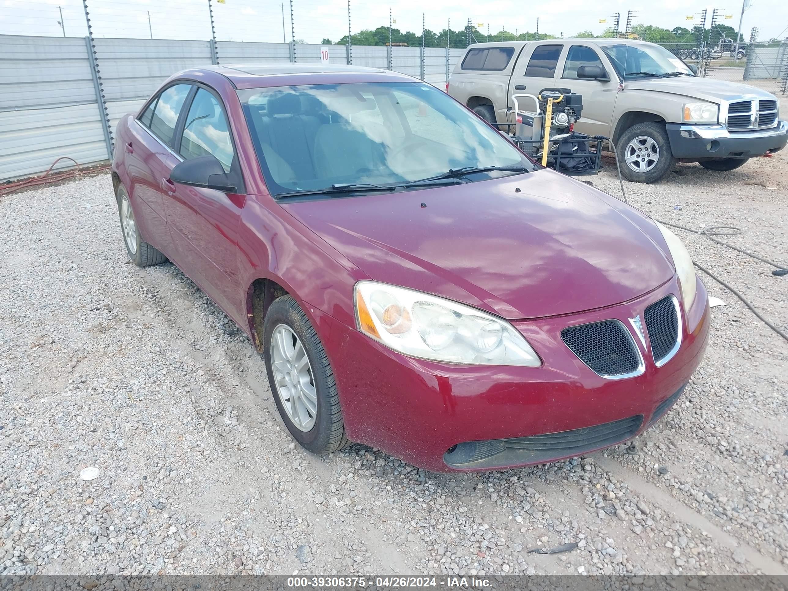 PONTIAC G6 2005 1g2zg528454173916