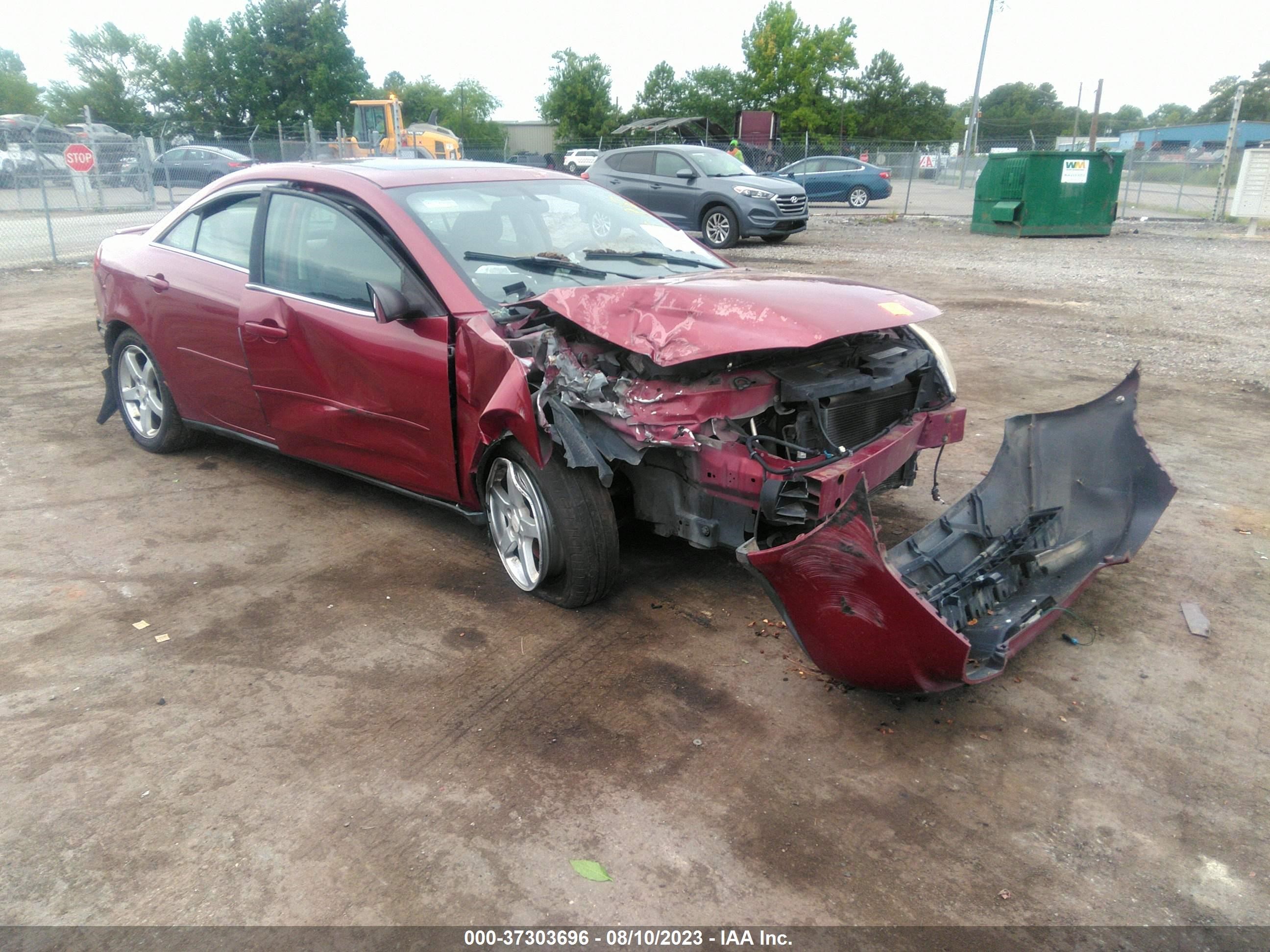 PONTIAC G6 2005 1g2zg528654171858