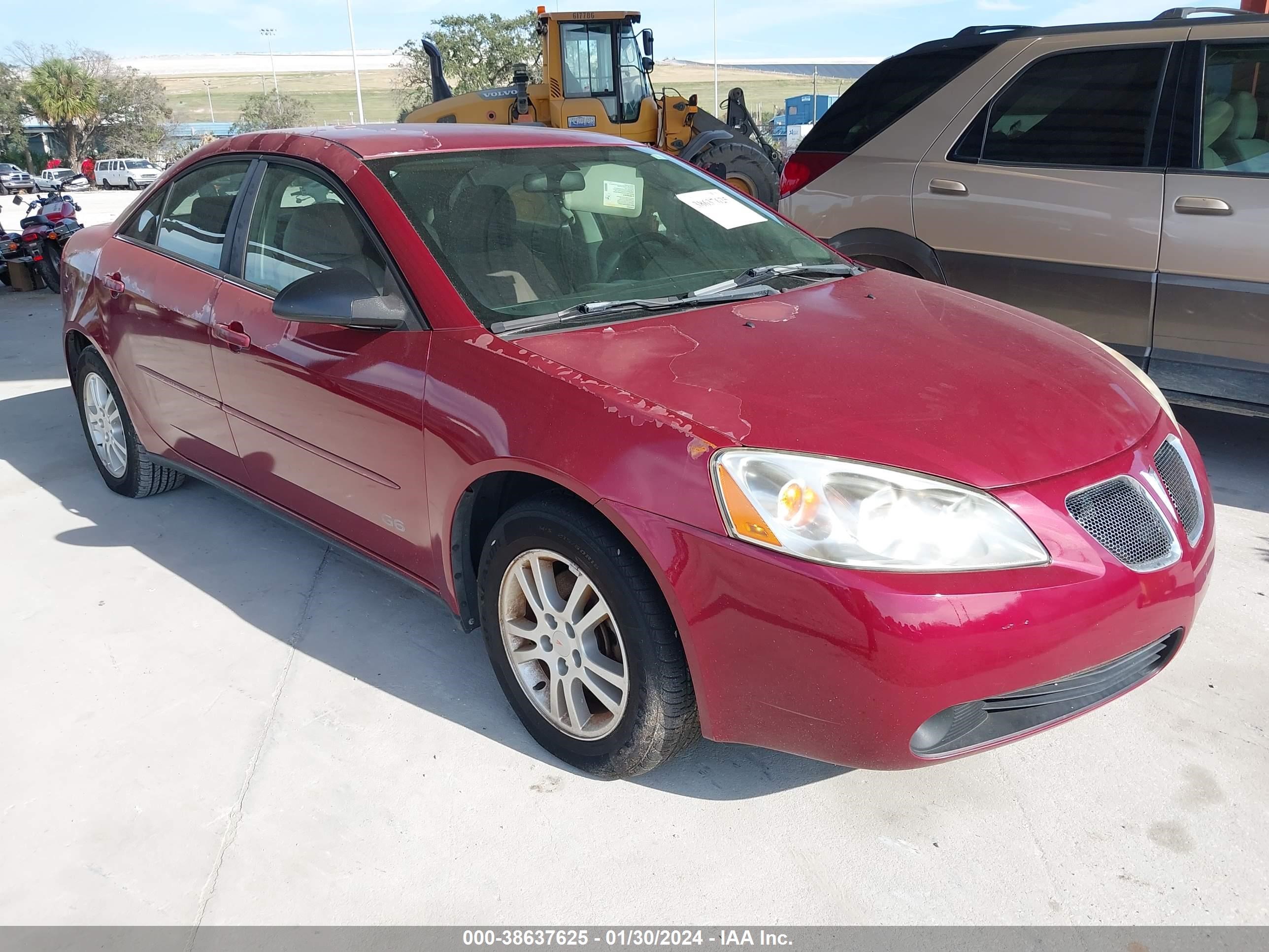 PONTIAC G6 2005 1g2zg528854117655