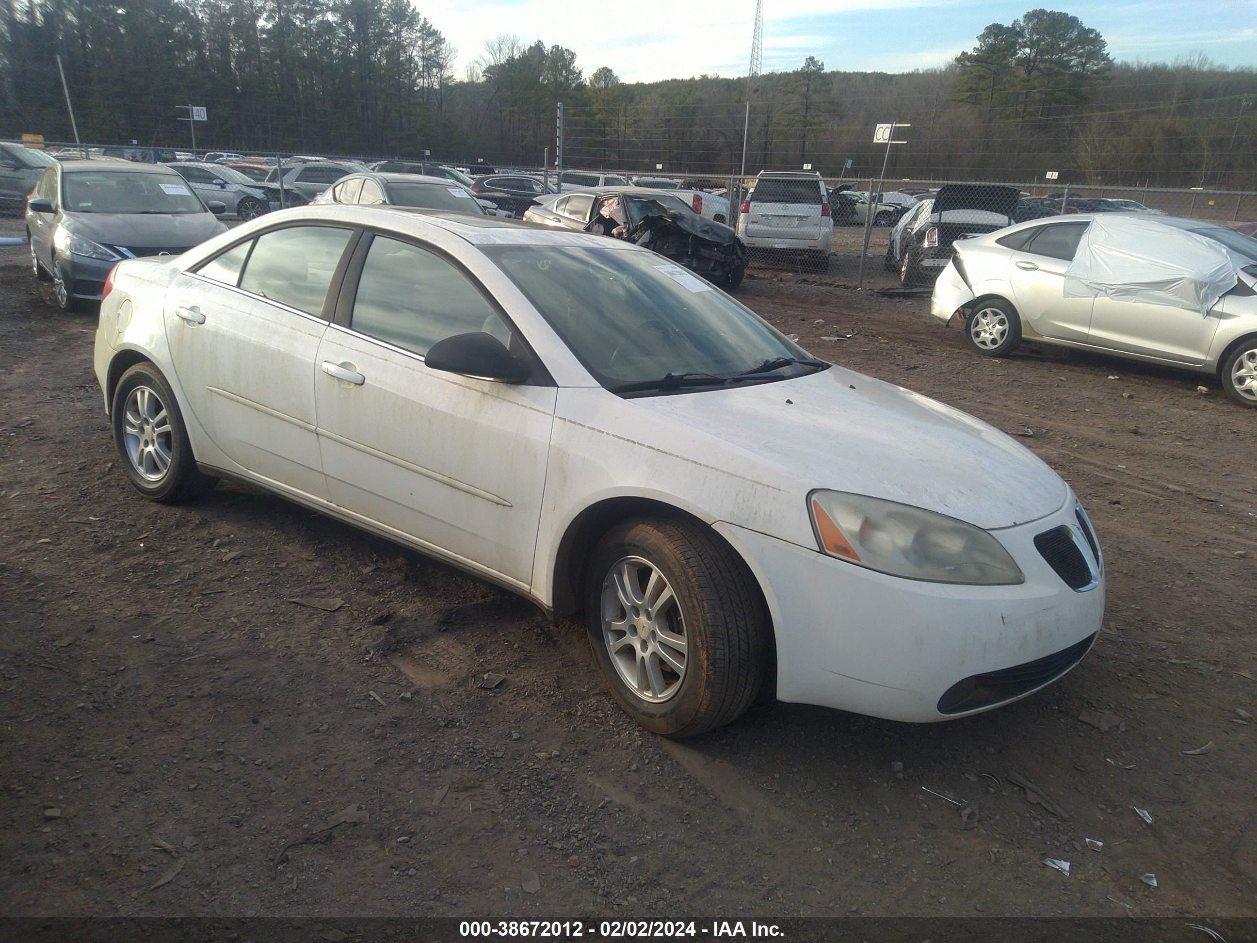 PONTIAC G6 2005 1g2zg528954143827