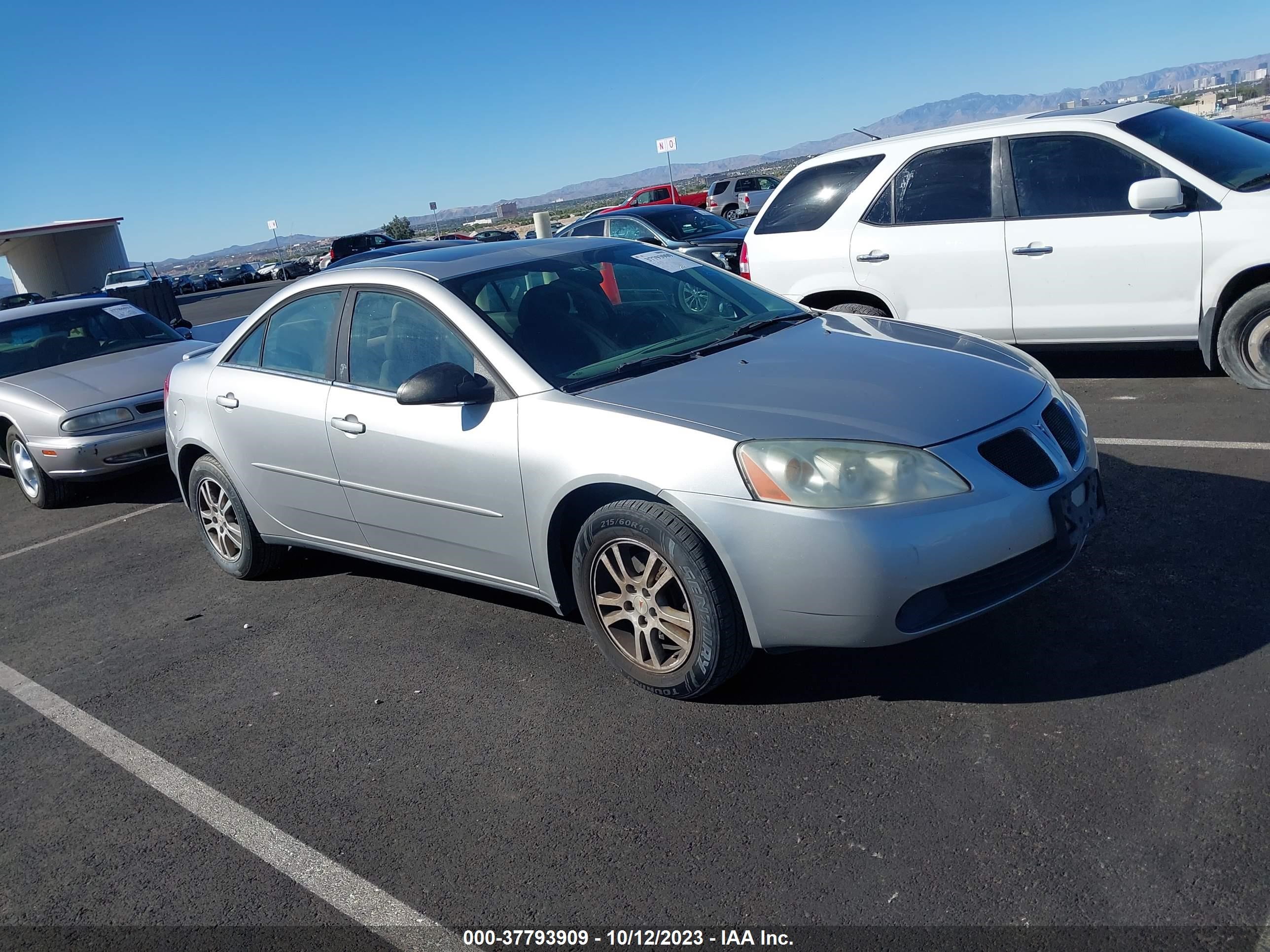 PONTIAC G6 2005 1g2zg528954167058