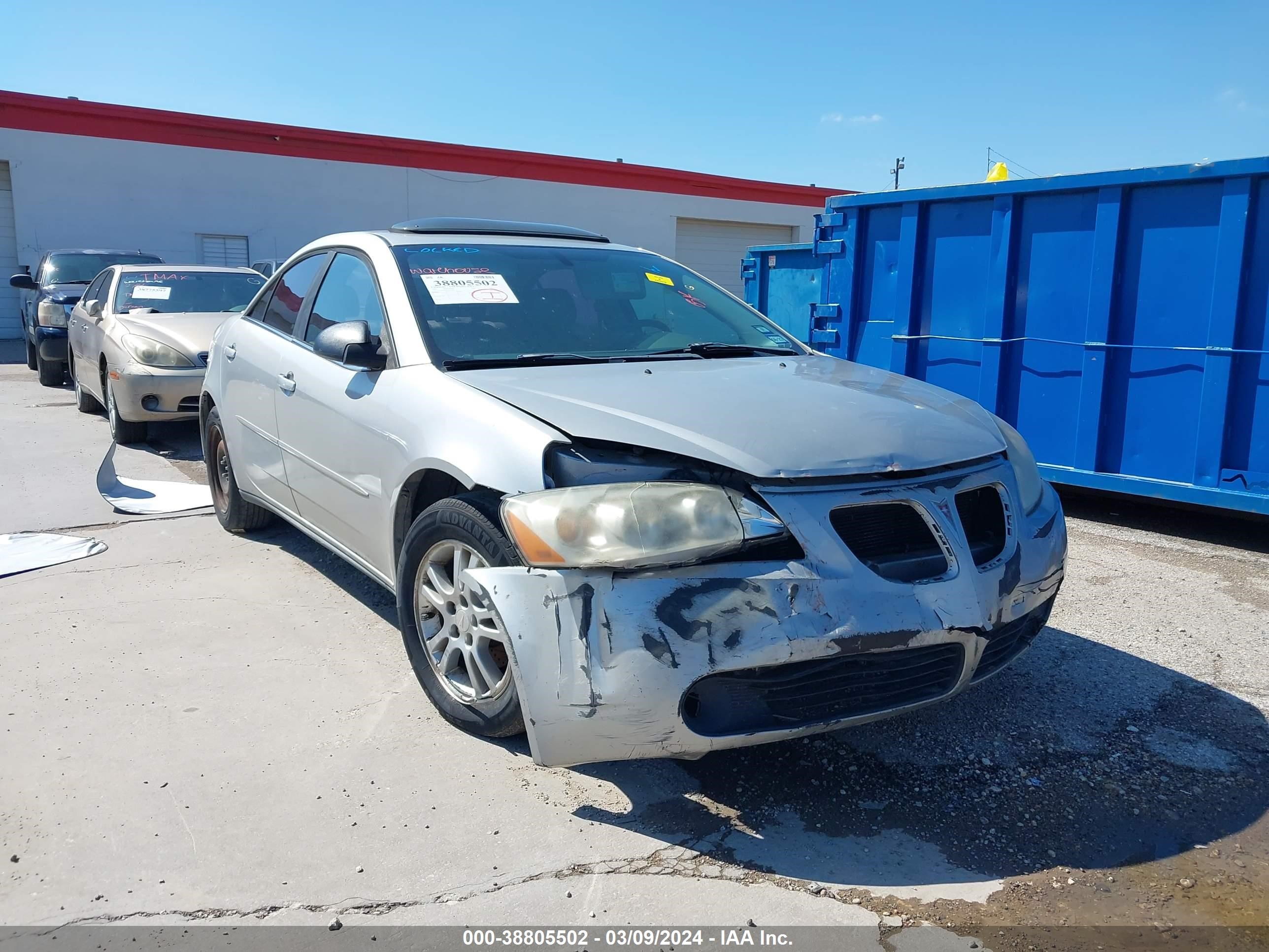 PONTIAC G6 2005 1g2zg528x54145800