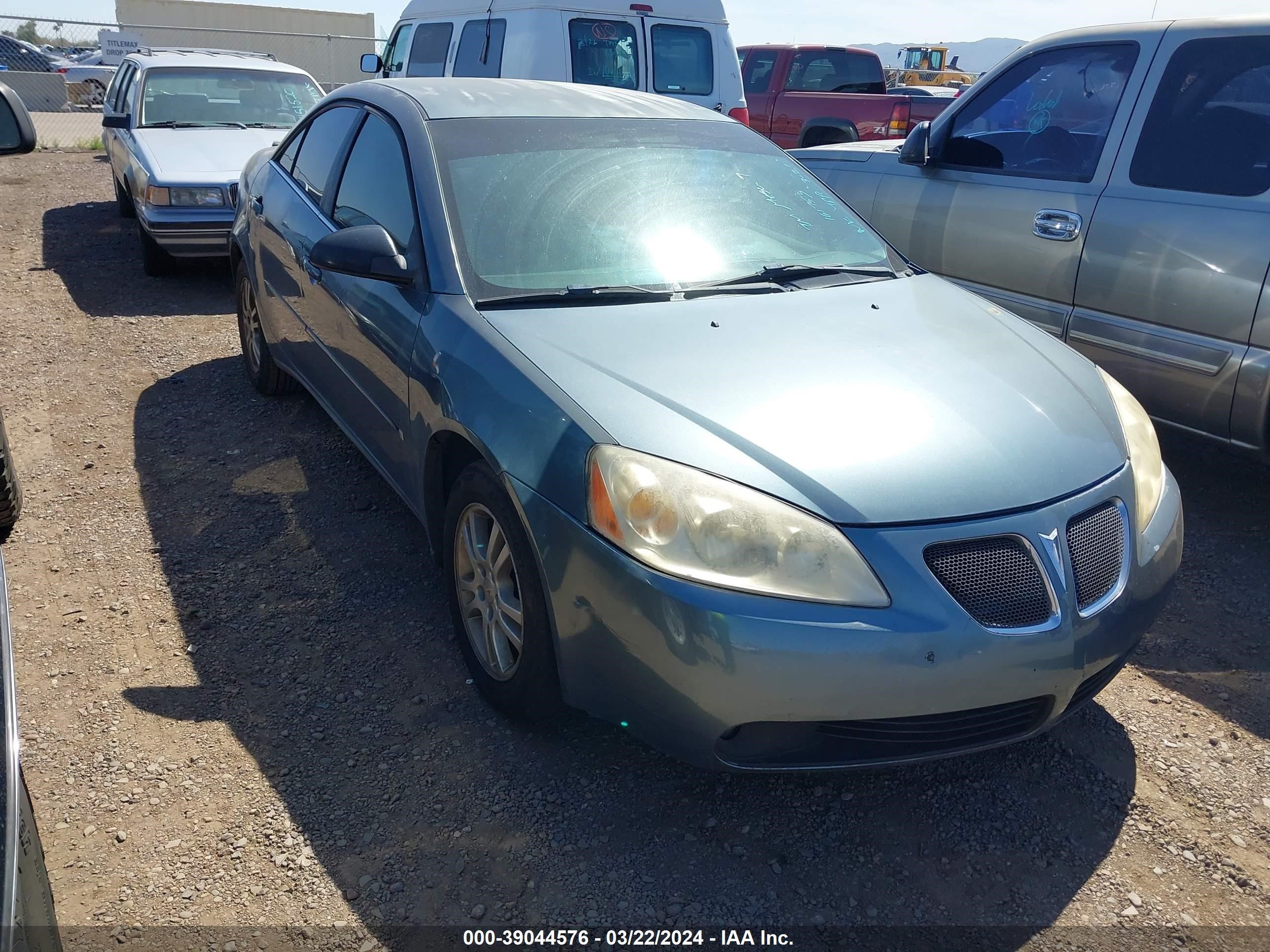 PONTIAC G6 2006 1g2zg558164161753