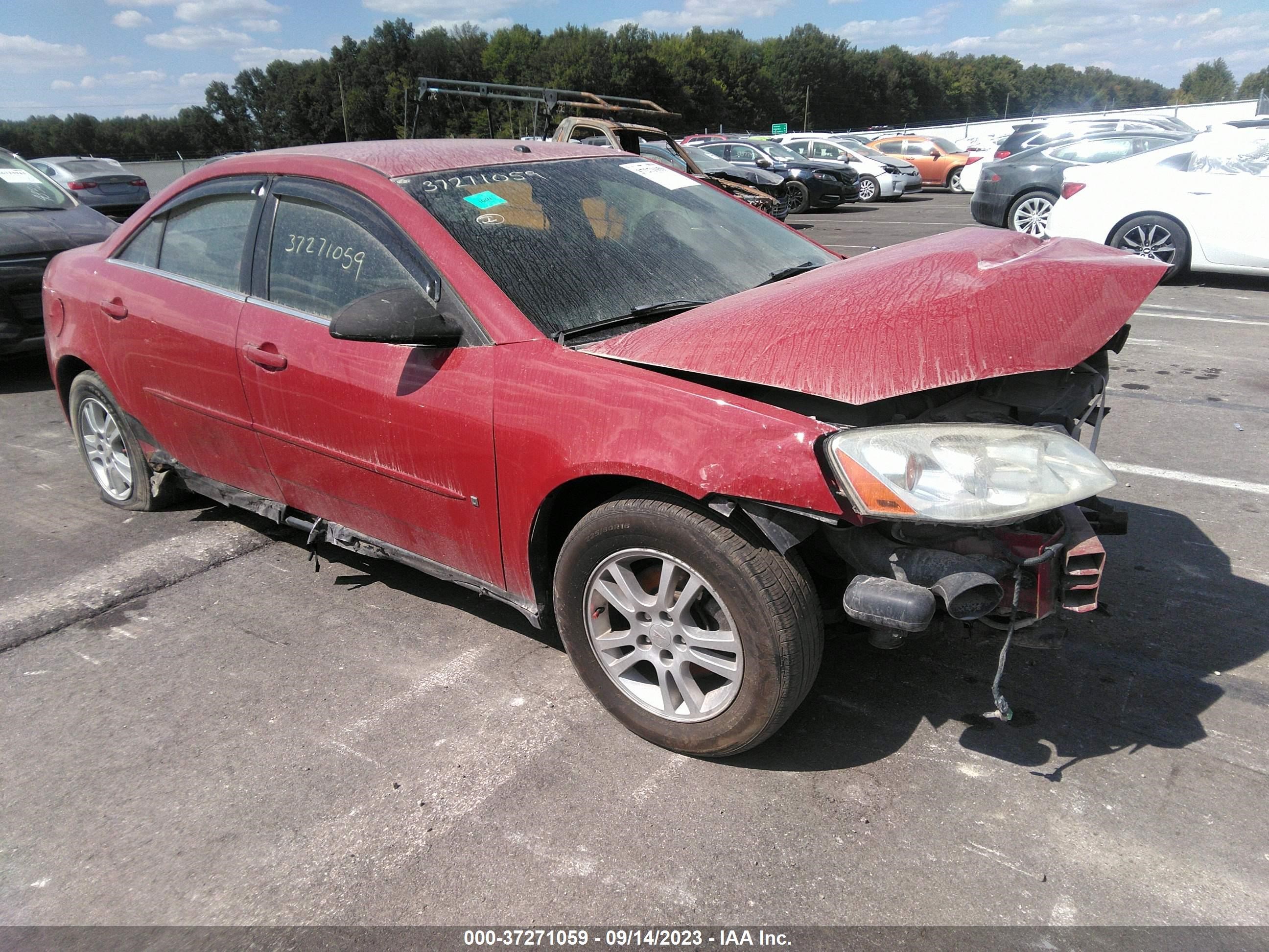 PONTIAC G6 2006 1g2zg558564268384