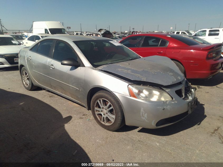 PONTIAC G6 2006 1g2zg558864230809