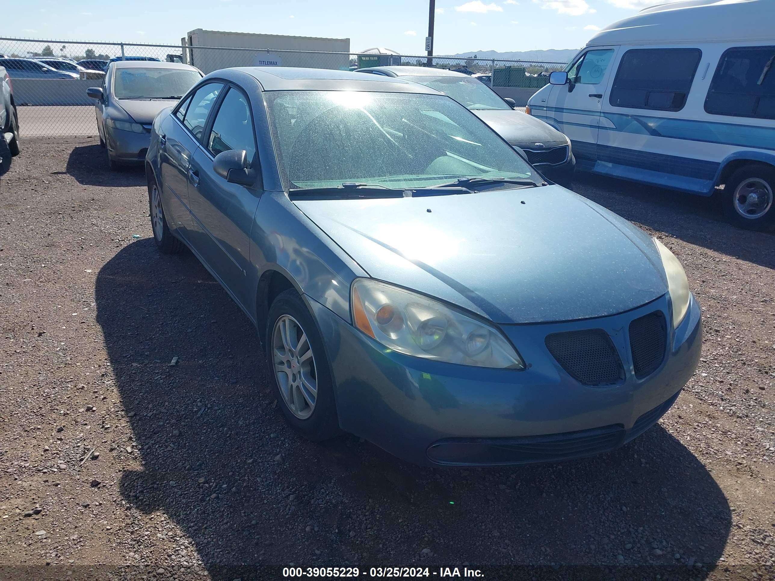 PONTIAC G6 2006 1g2zg558964105091