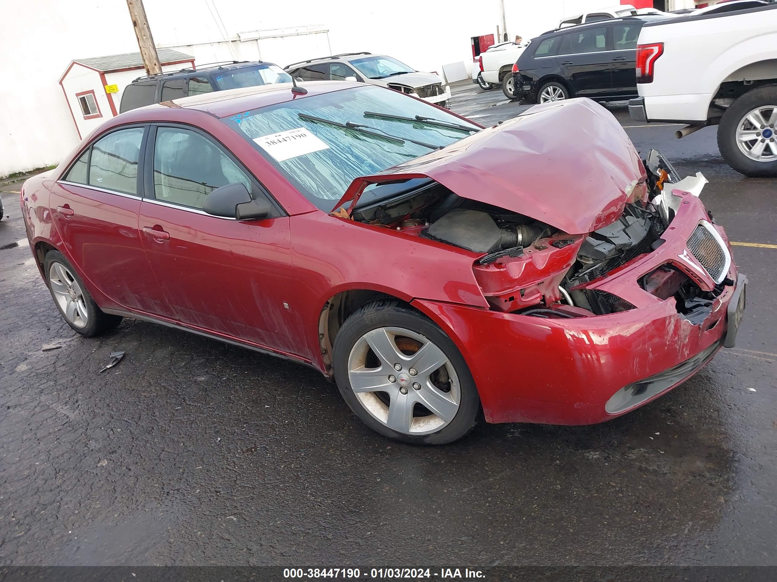 PONTIAC G6 2008 1g2zg57b084231612