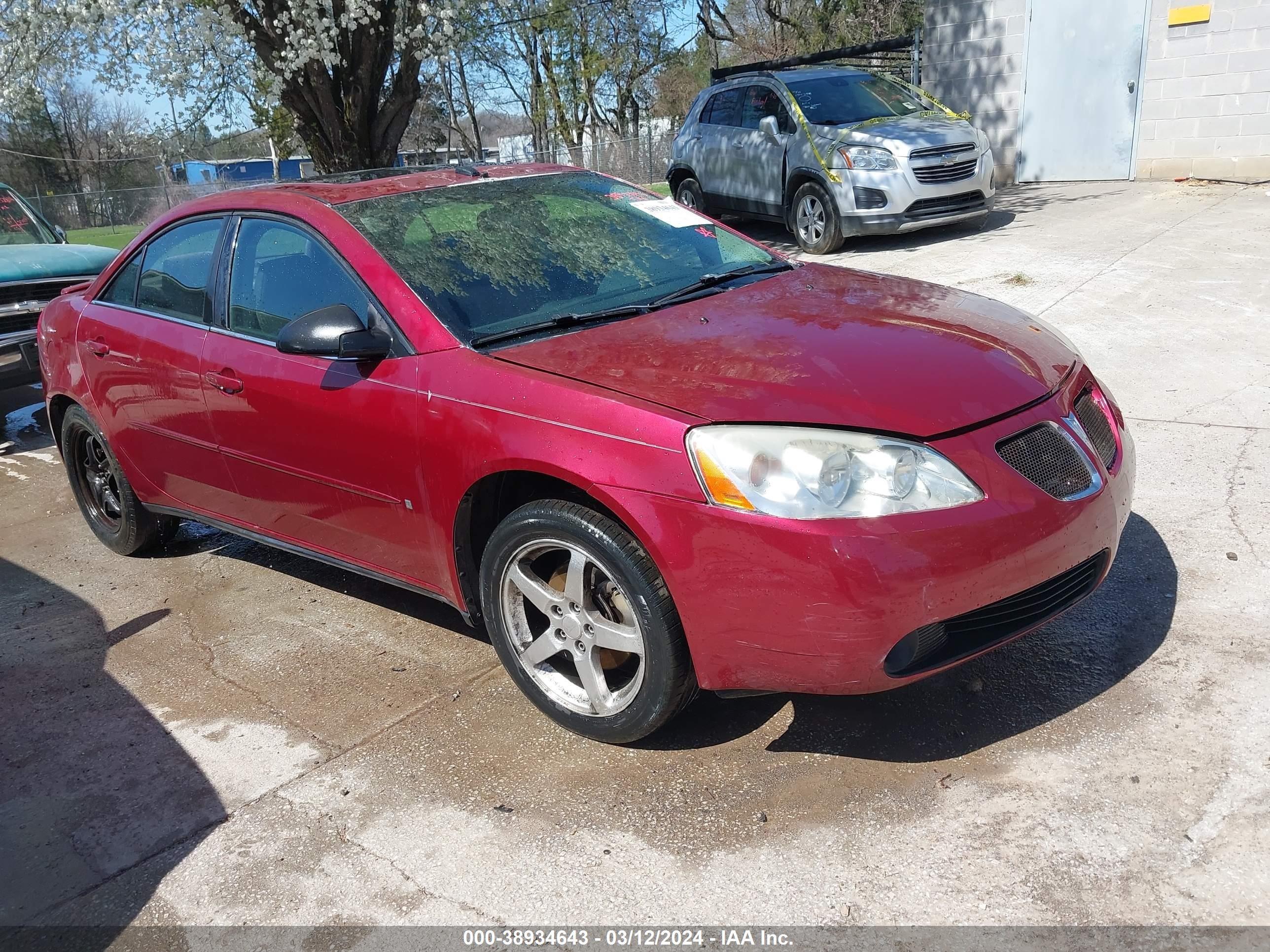 PONTIAC G6 2008 1g2zg57b184129834