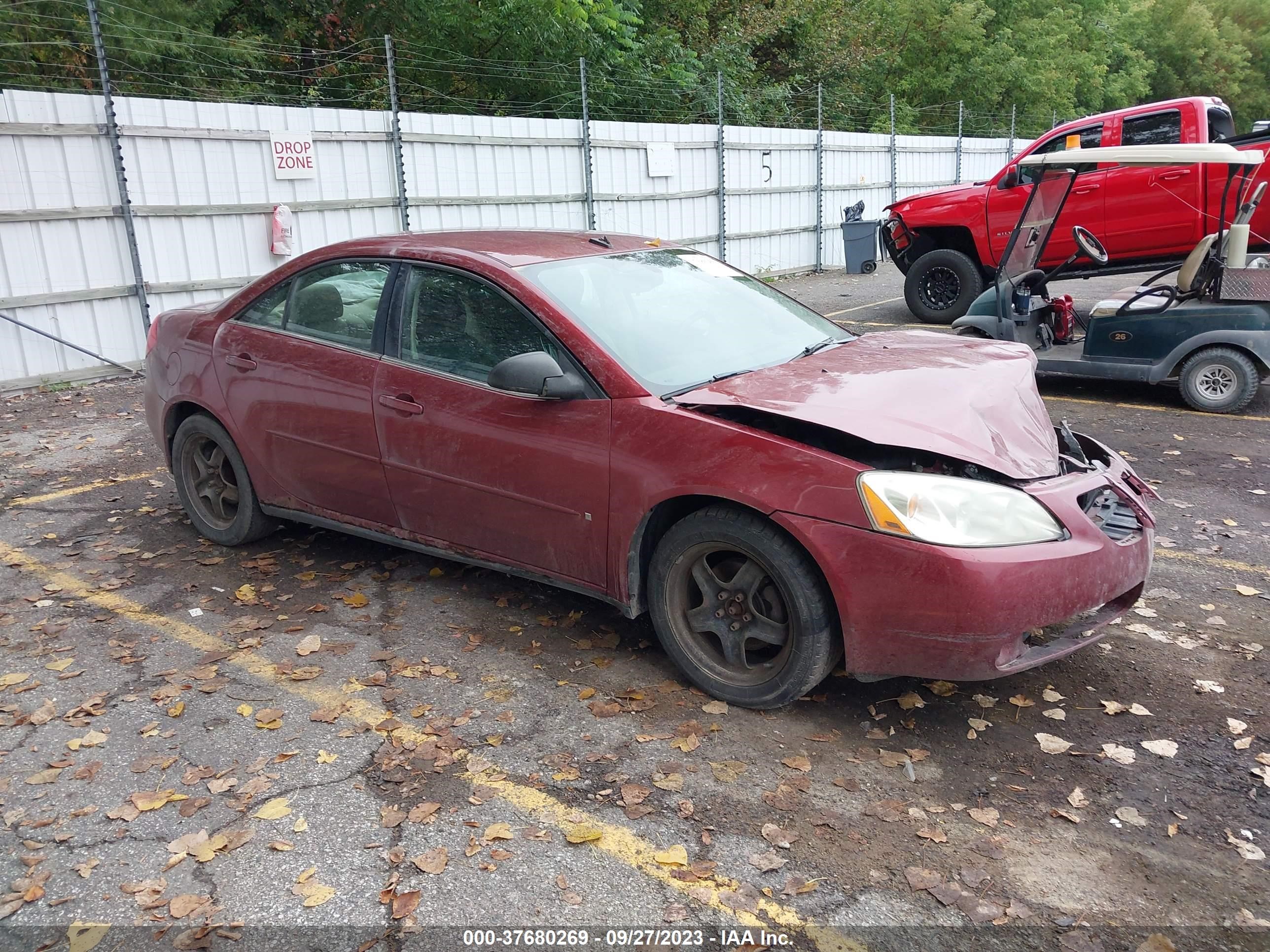 PONTIAC G6 2009 1g2zg57b394219018