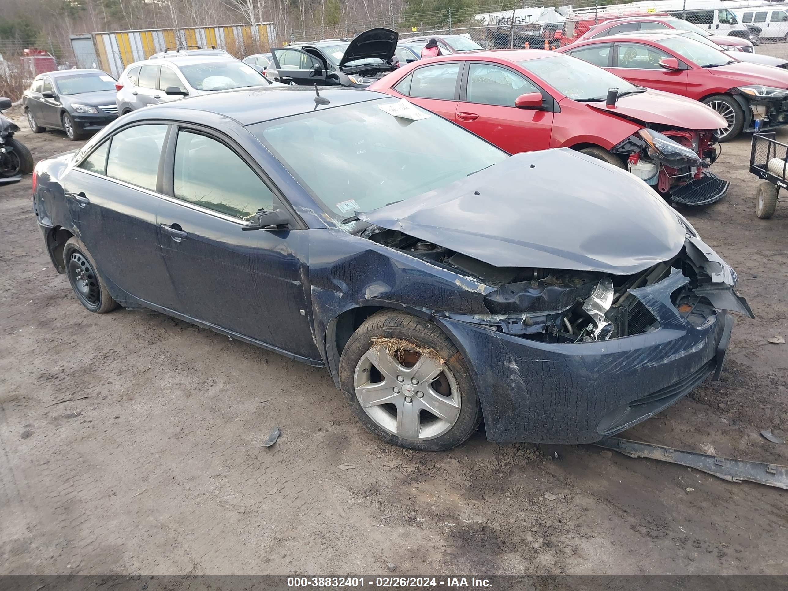 PONTIAC G6 2008 1g2zg57b484238871