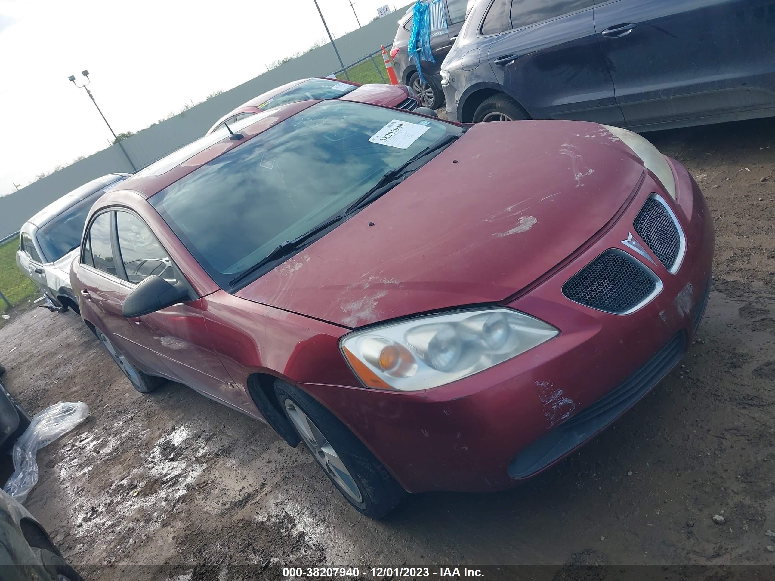 PONTIAC G6 2008 1g2zg57b584143607