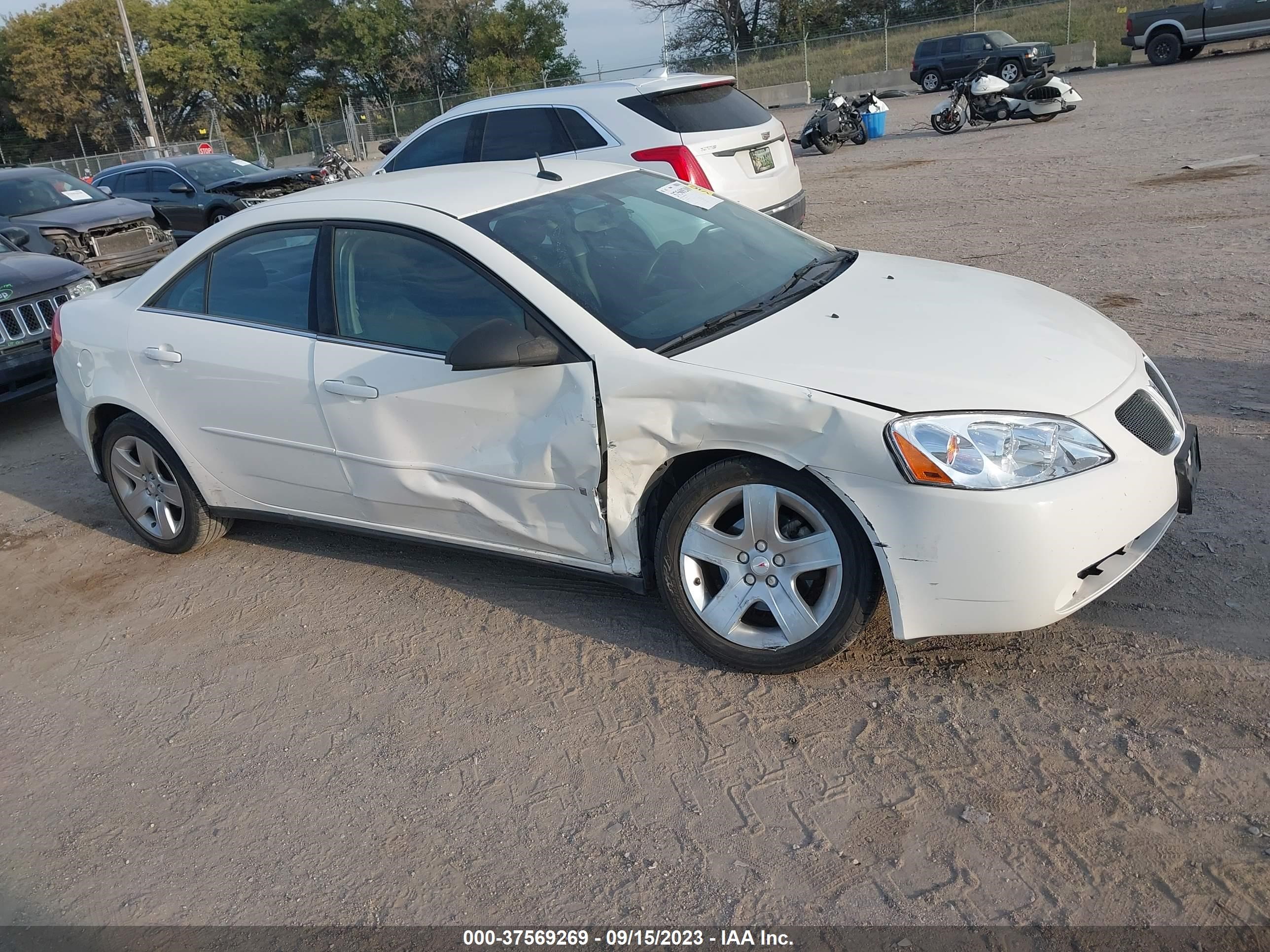 PONTIAC G6 2008 1g2zg57b684221179