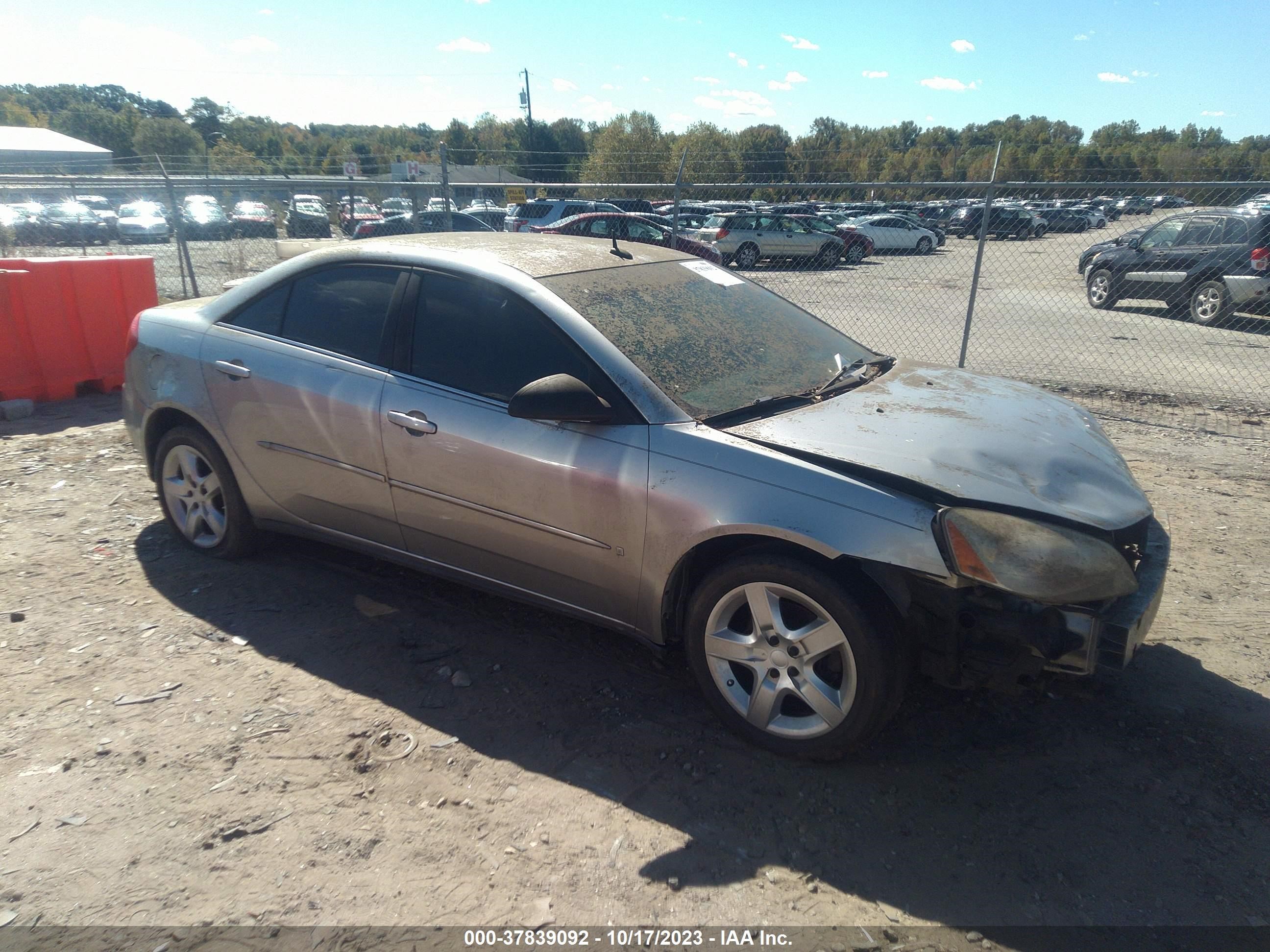 PONTIAC G6 2008 1g2zg57b784226522