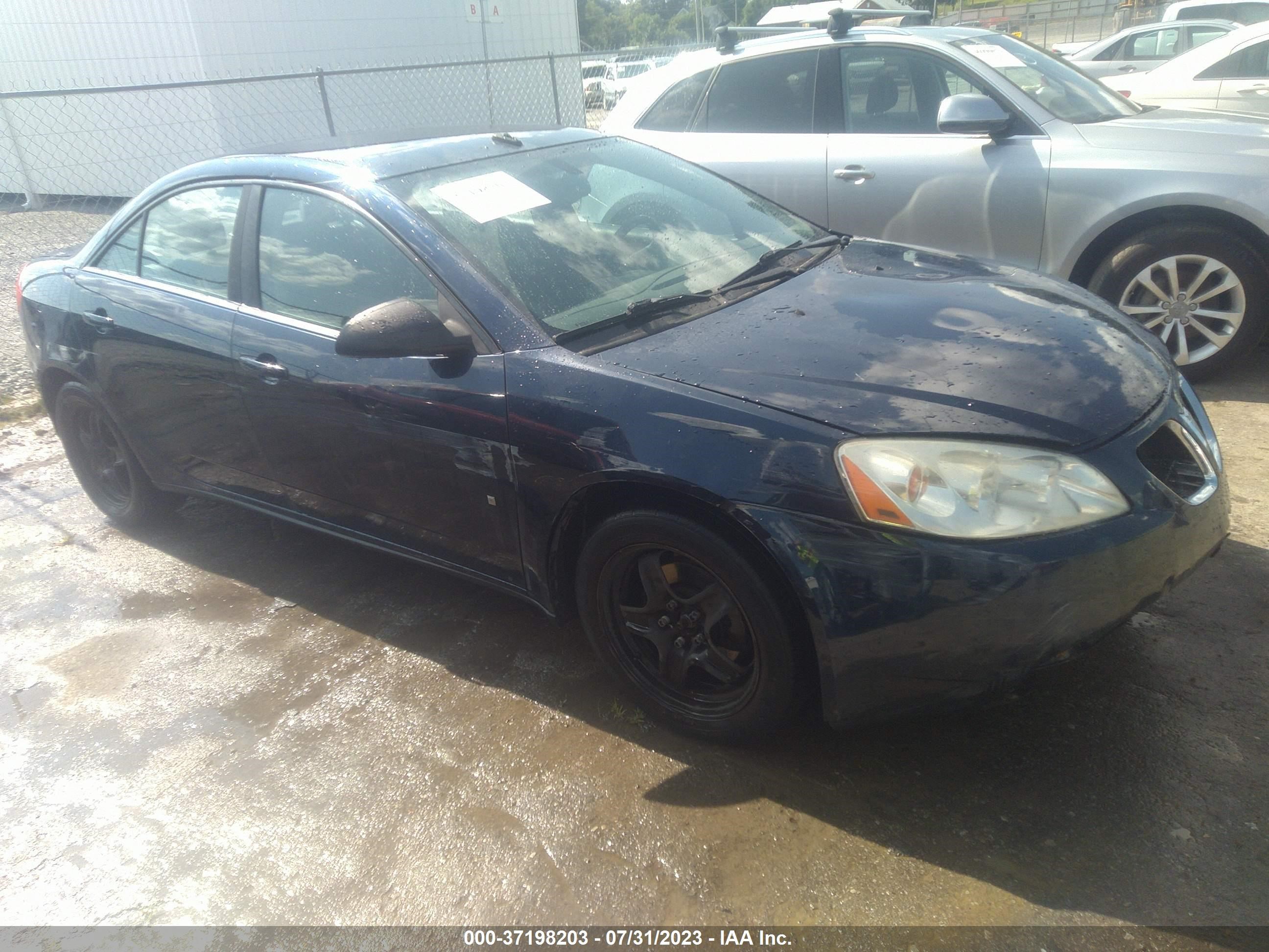 PONTIAC G6 2009 1g2zg57b794226098