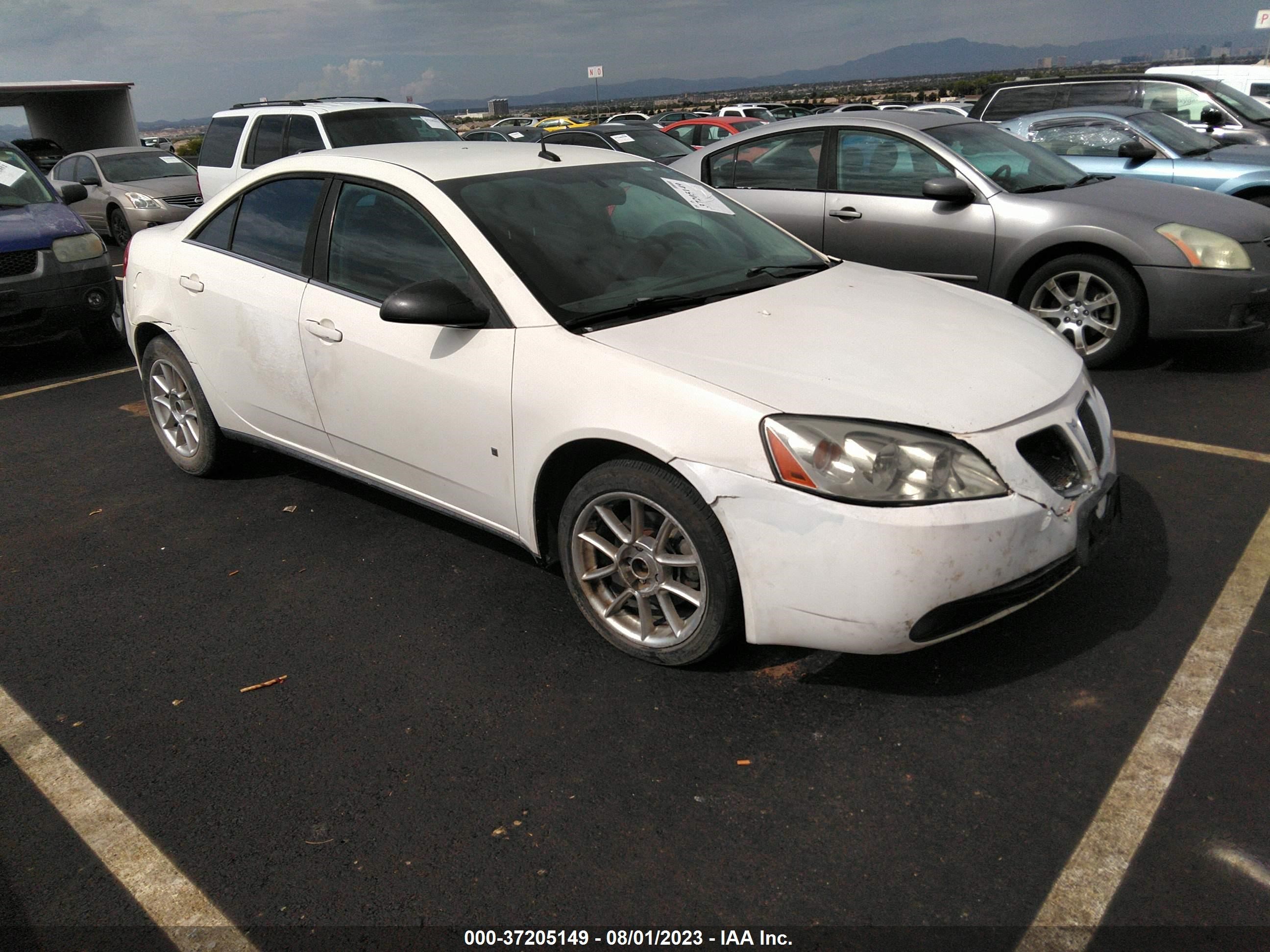 PONTIAC G6 2008 1g2zg57b884236430