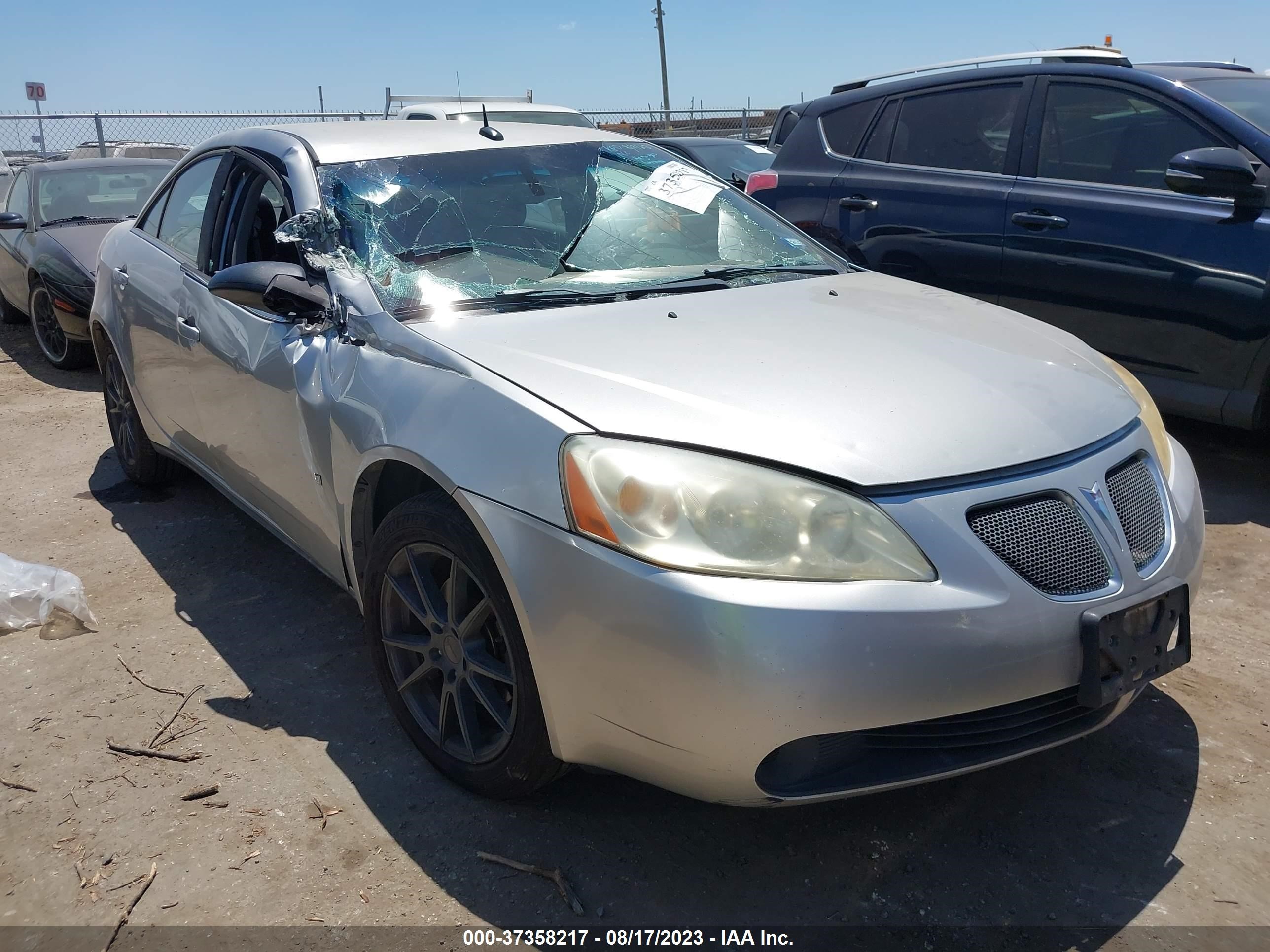 PONTIAC G6 2008 1g2zg57b884236850