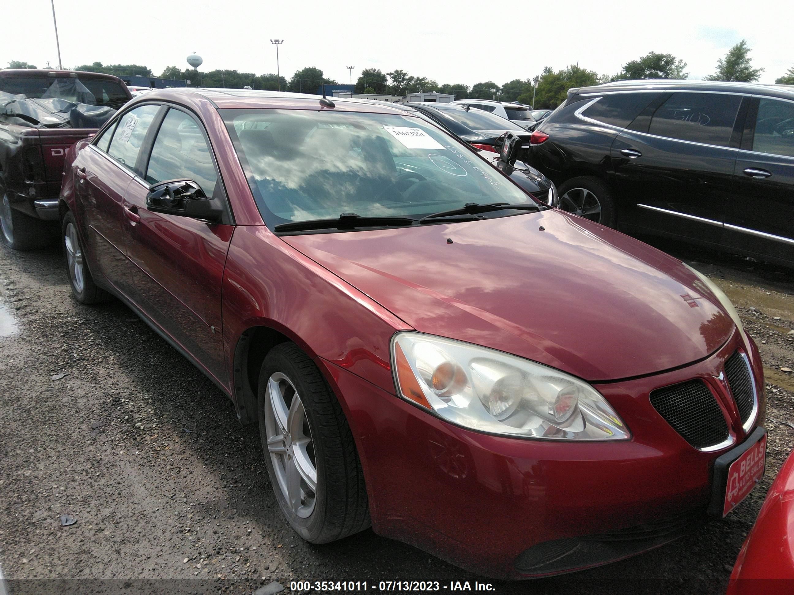 PONTIAC G6 2008 1g2zg57b984197072