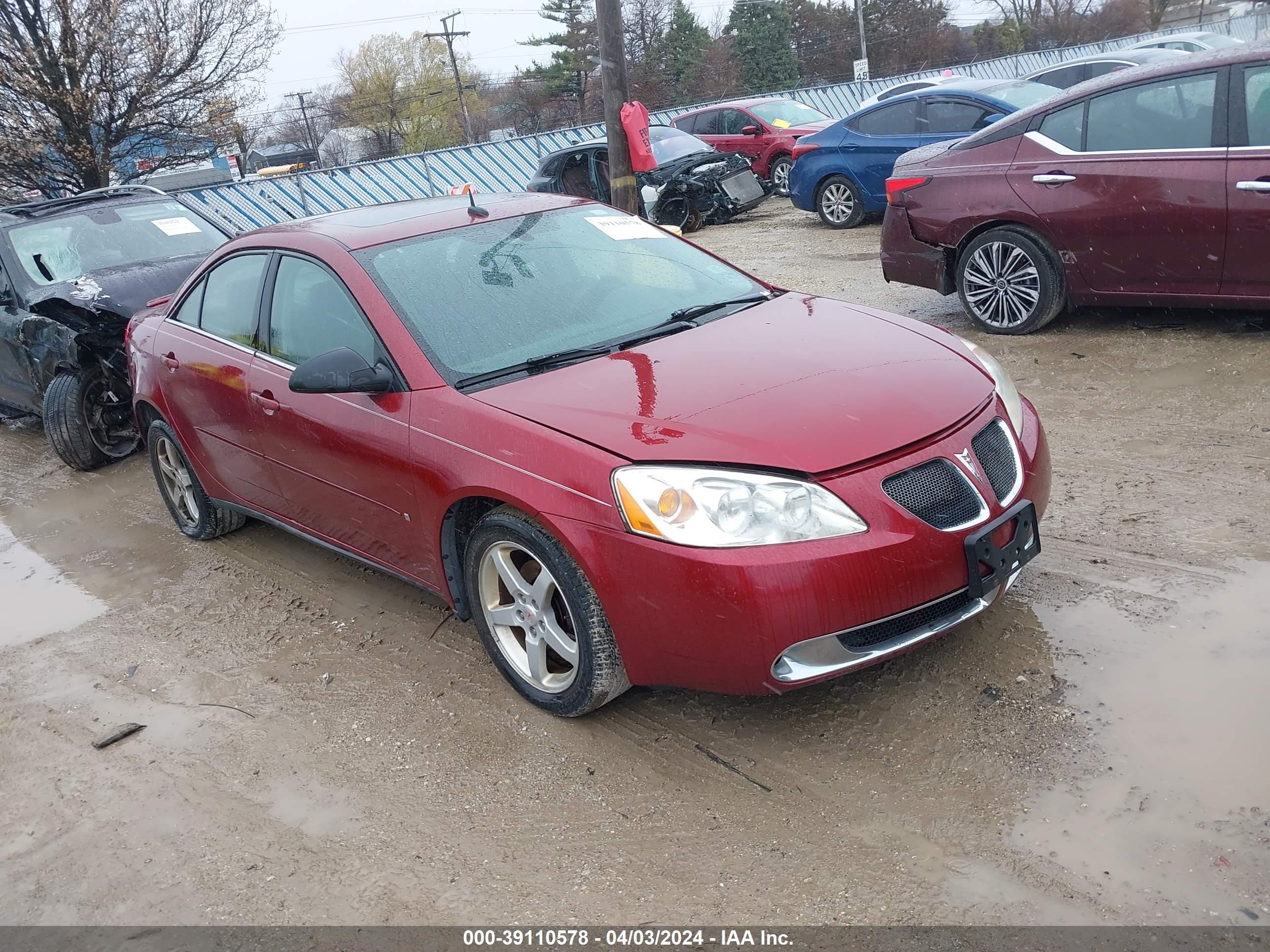 PONTIAC G6 2008 1g2zg57n484270942