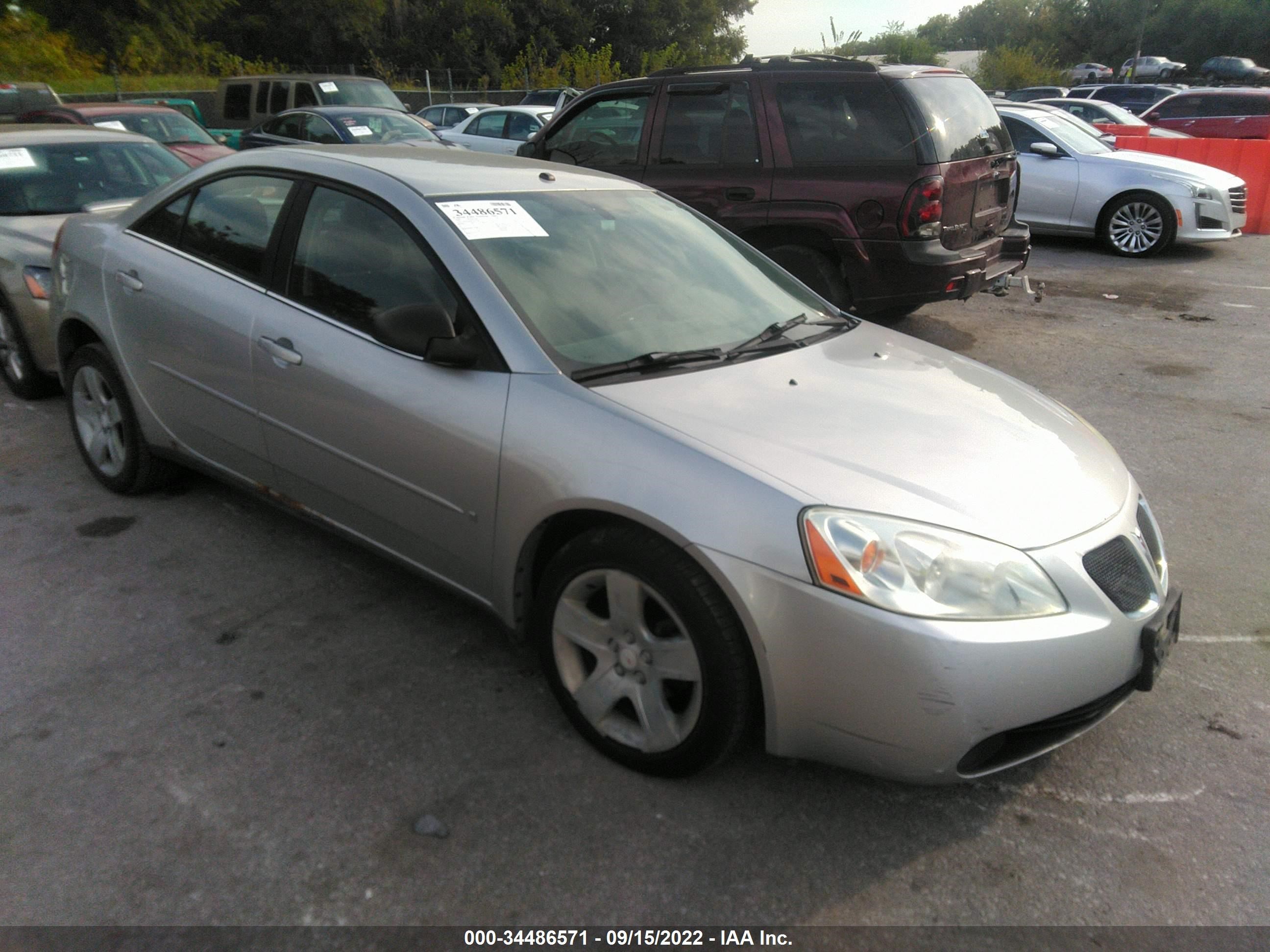 PONTIAC G6 2007 1g2zg58b474237250