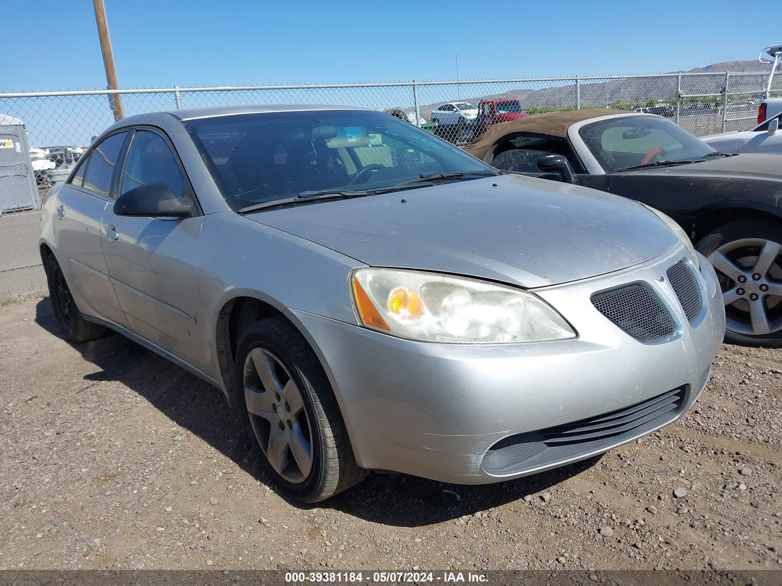 PONTIAC G6 2007 1g2zg58b674111035