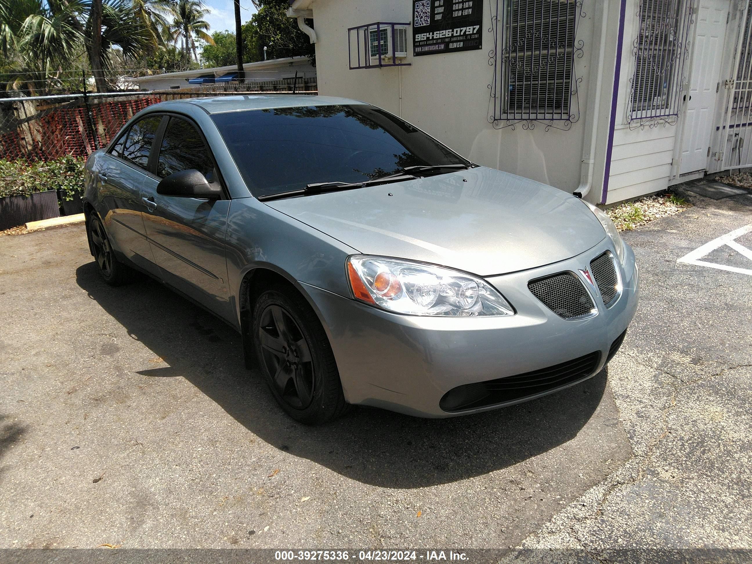 PONTIAC G6 2007 1g2zg58b674218697