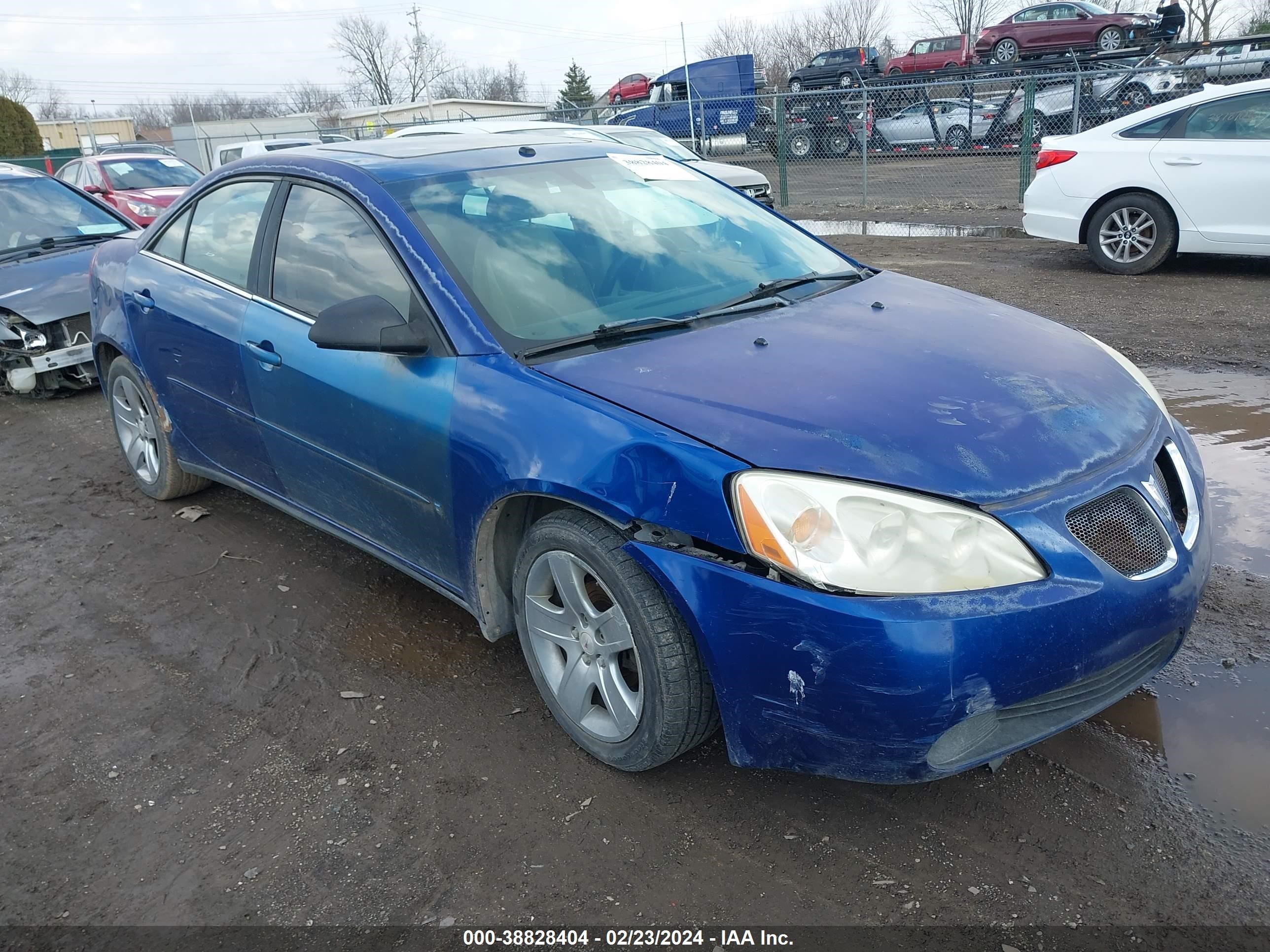 PONTIAC G6 2007 1g2zg58b874258649