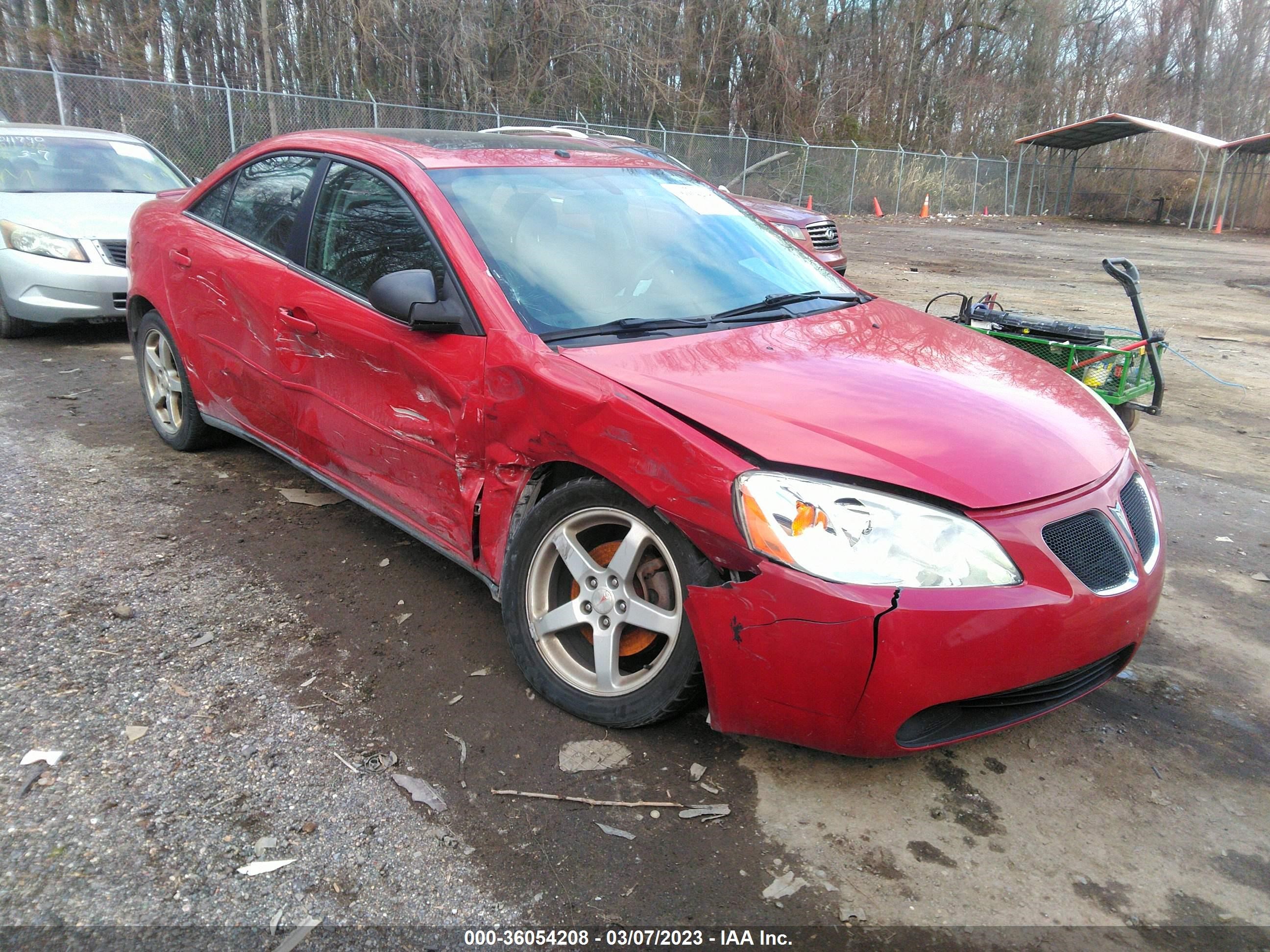 PONTIAC G6 2007 1g2zg58n074261250