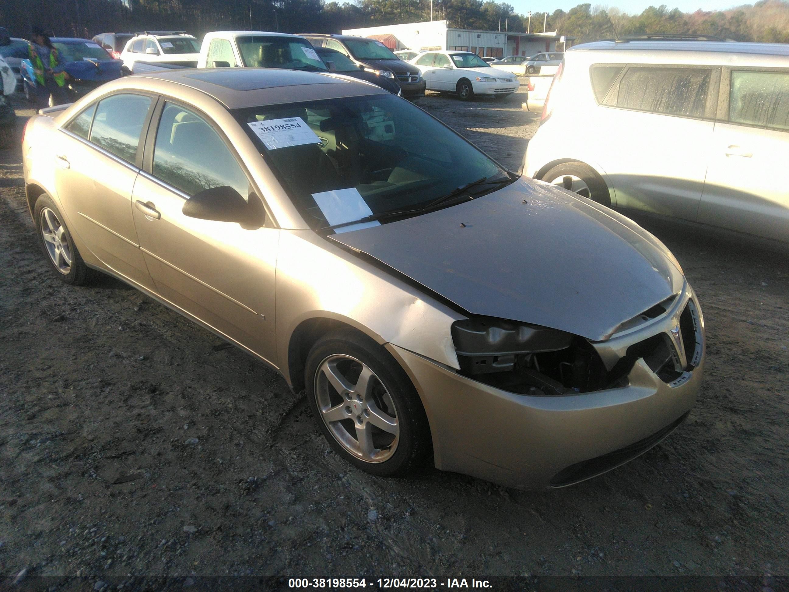 PONTIAC G6 2007 1g2zg58n274229240