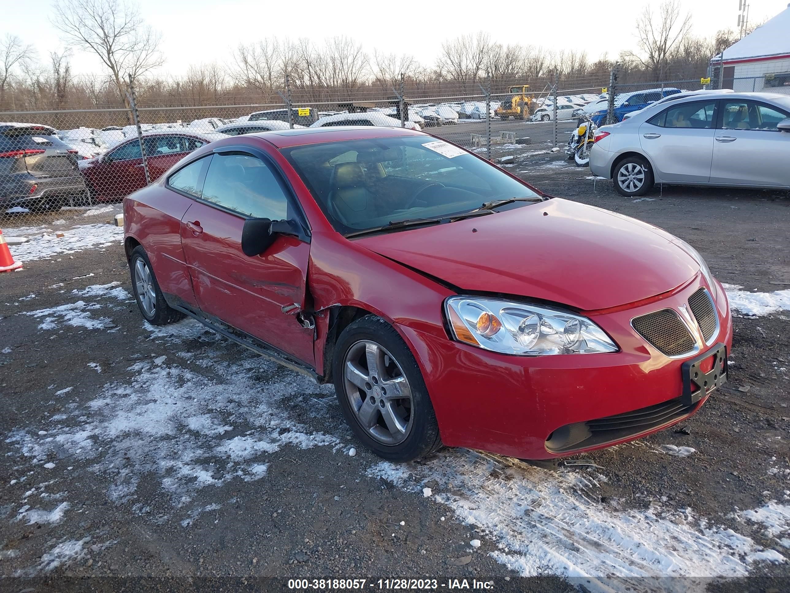 PONTIAC G6 2006 1g2zh158164161726