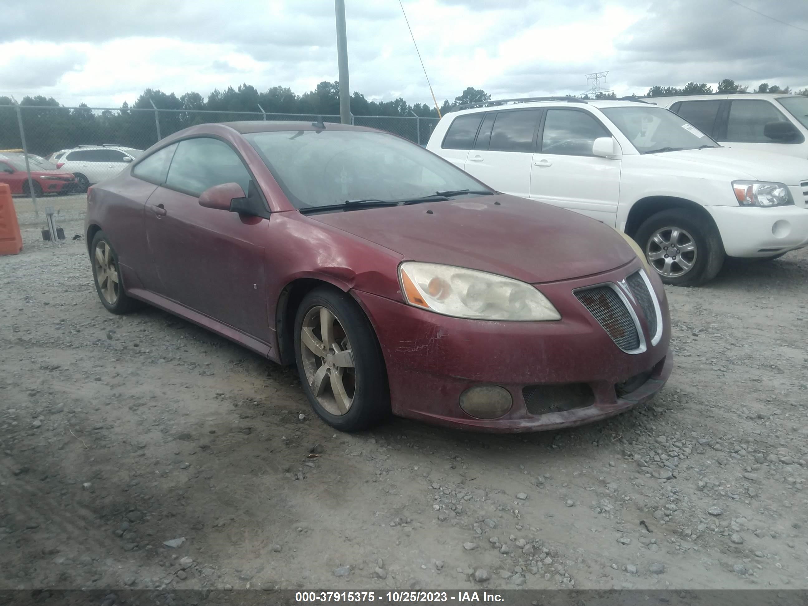 PONTIAC G6 2008 1g2zh17n184214415