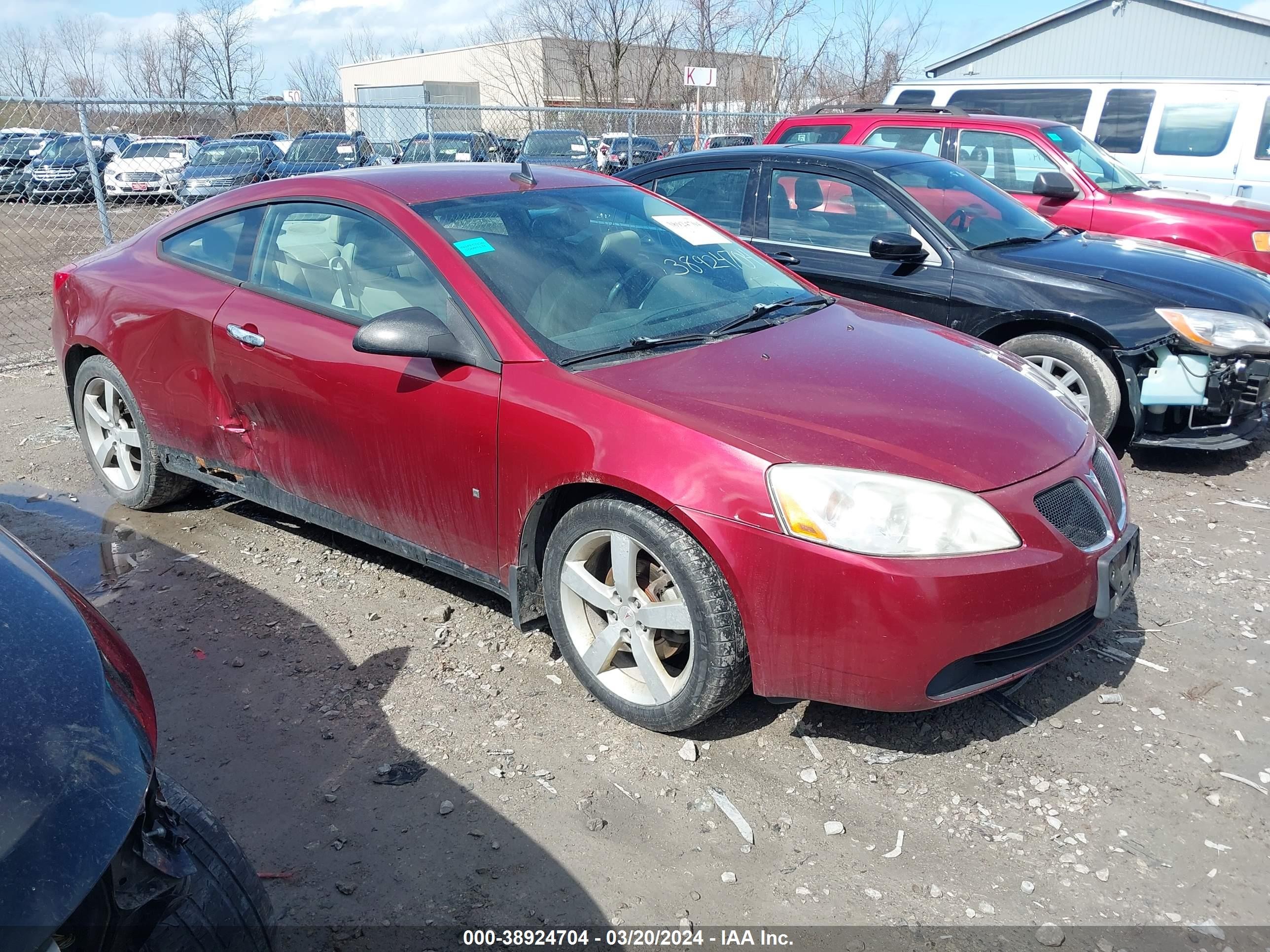 PONTIAC G6 2008 1g2zh17n984119990