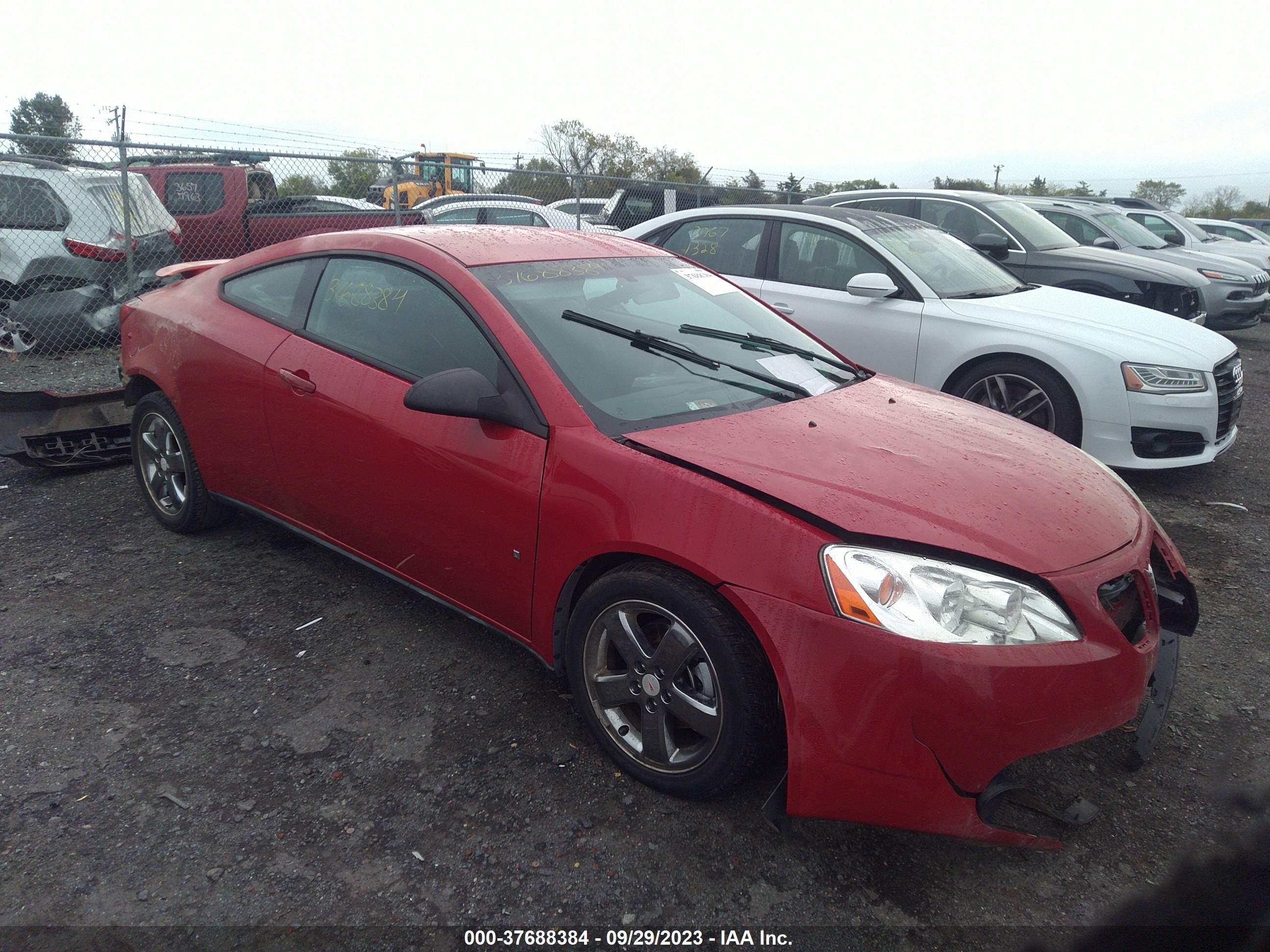 PONTIAC G6 2007 1g2zh18n274159356