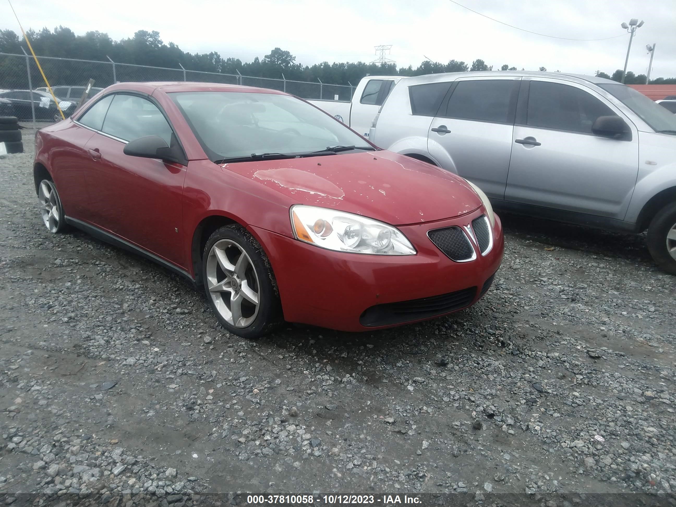 PONTIAC G6 2007 1g2zh35n874108640