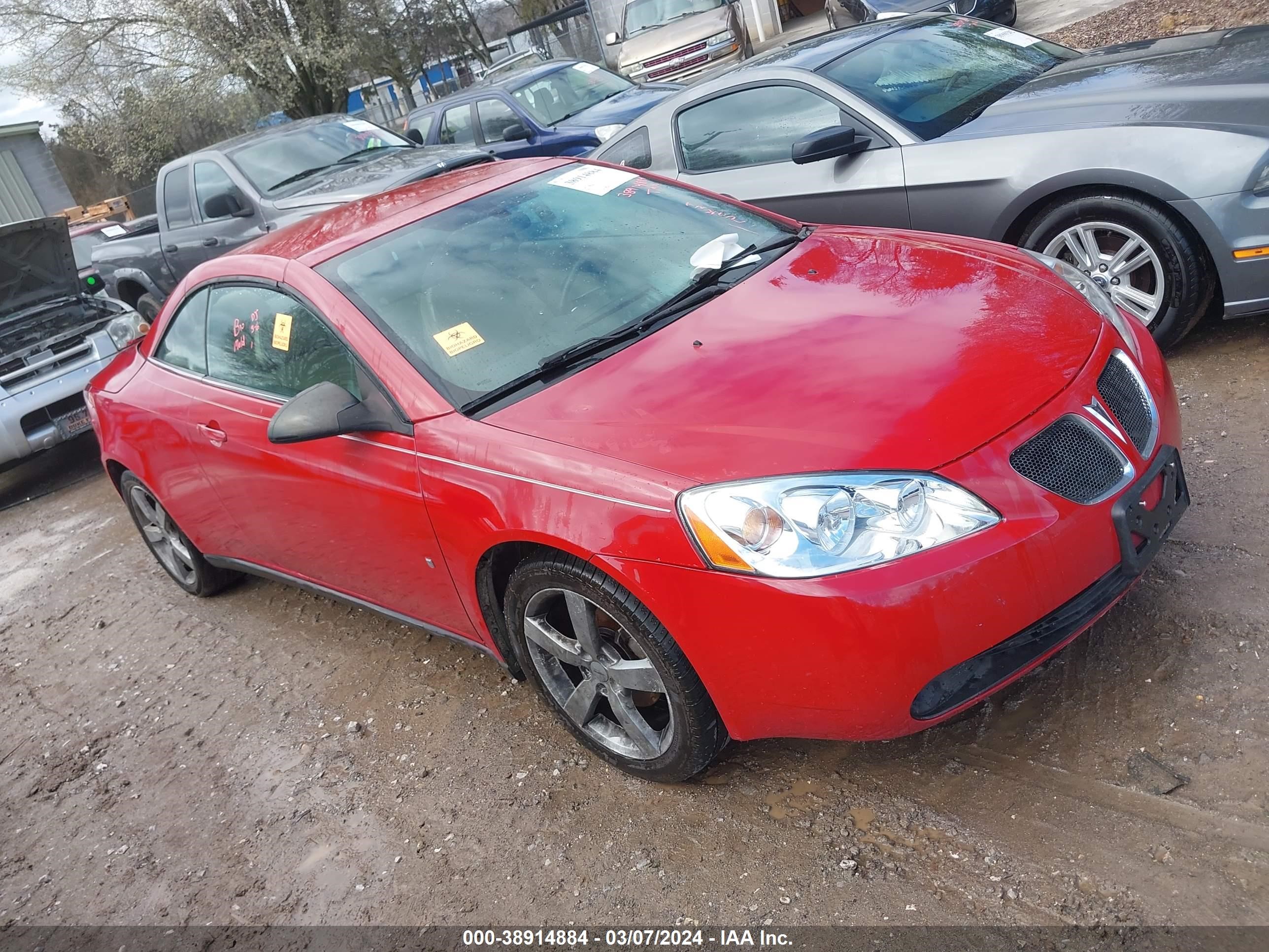 PONTIAC G6 2007 1g2zh35nx74148234