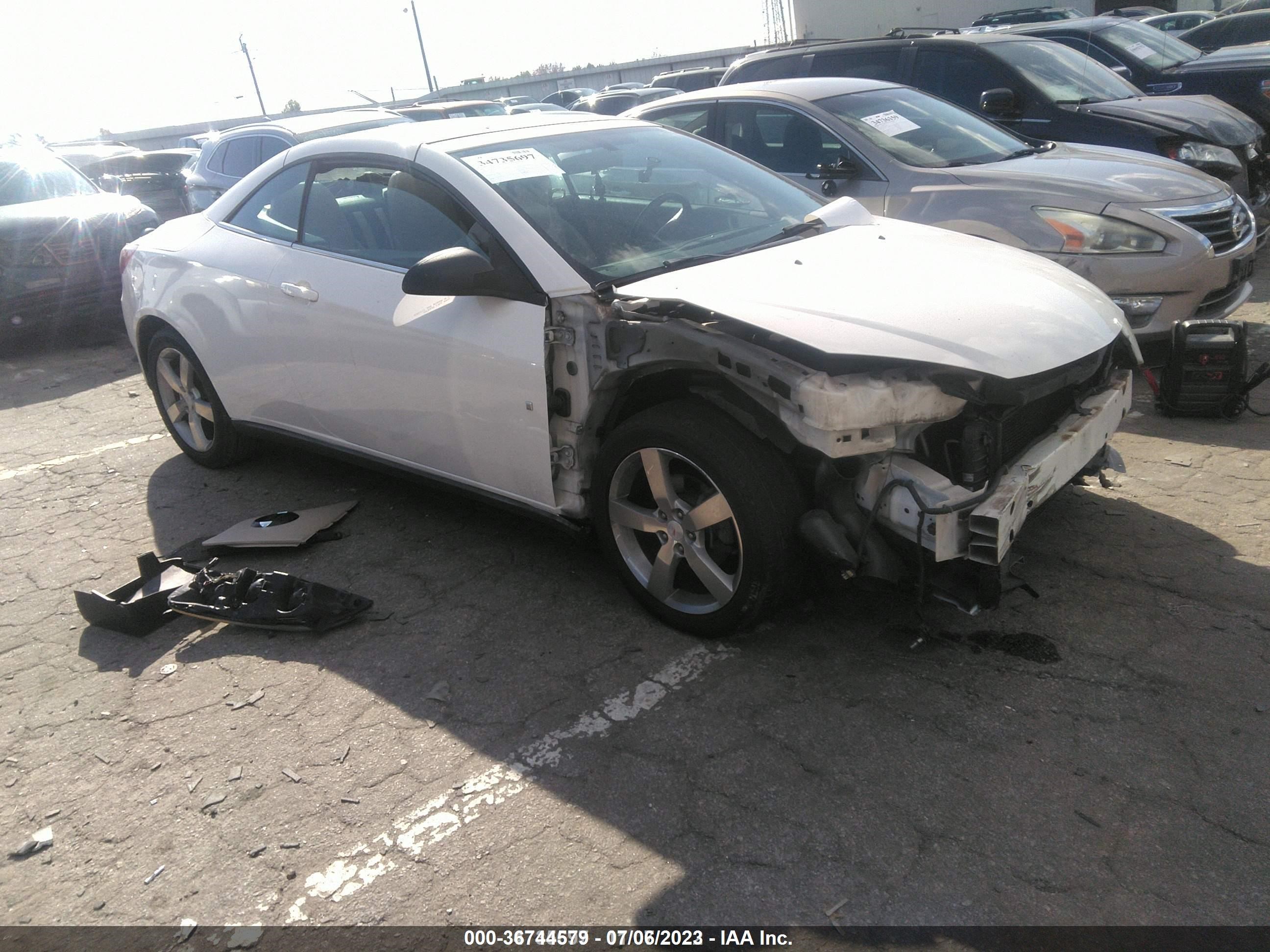 PONTIAC G6 2007 1g2zh361874245346