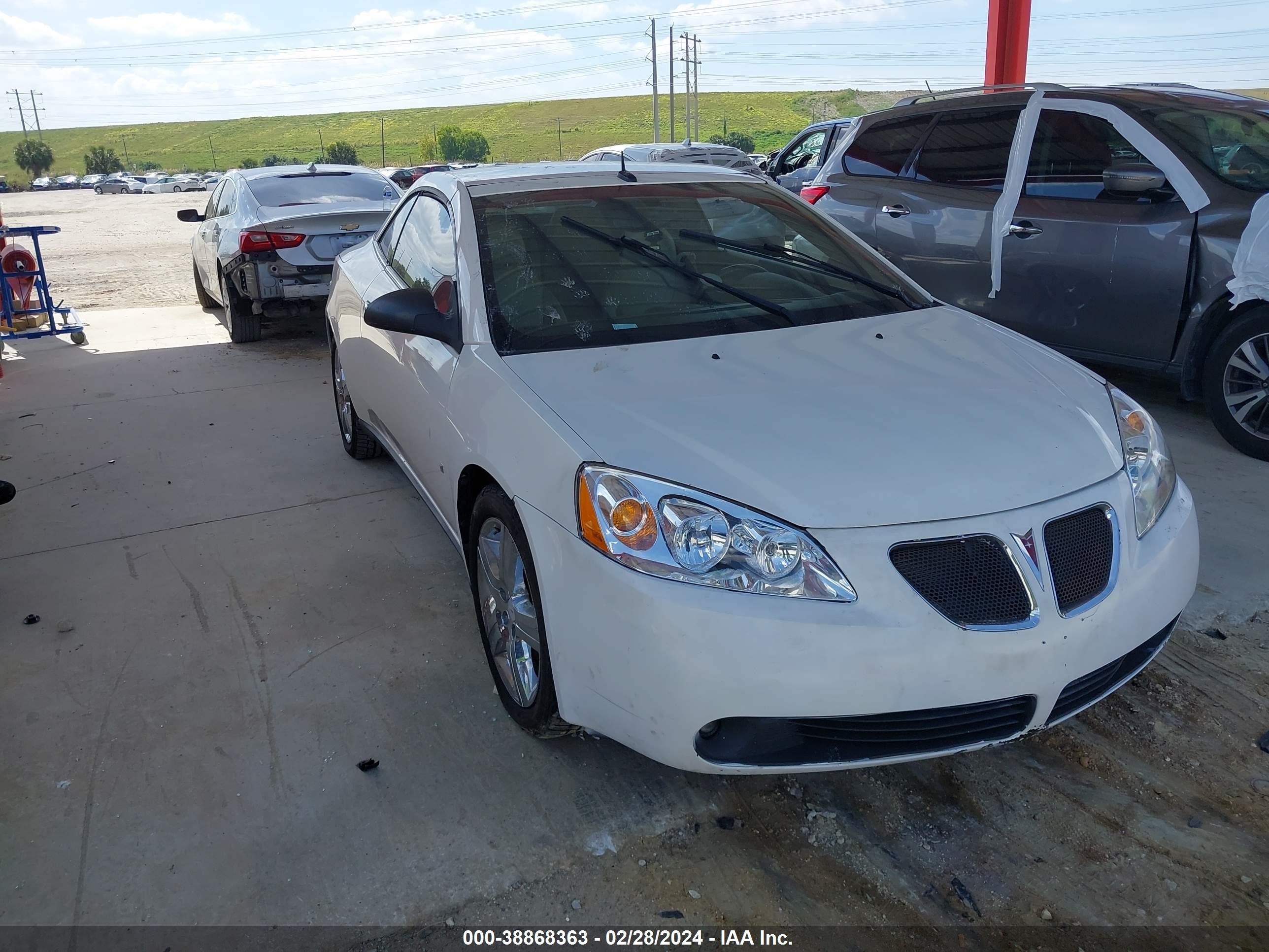 PONTIAC G6 2008 1g2zh361x84267236