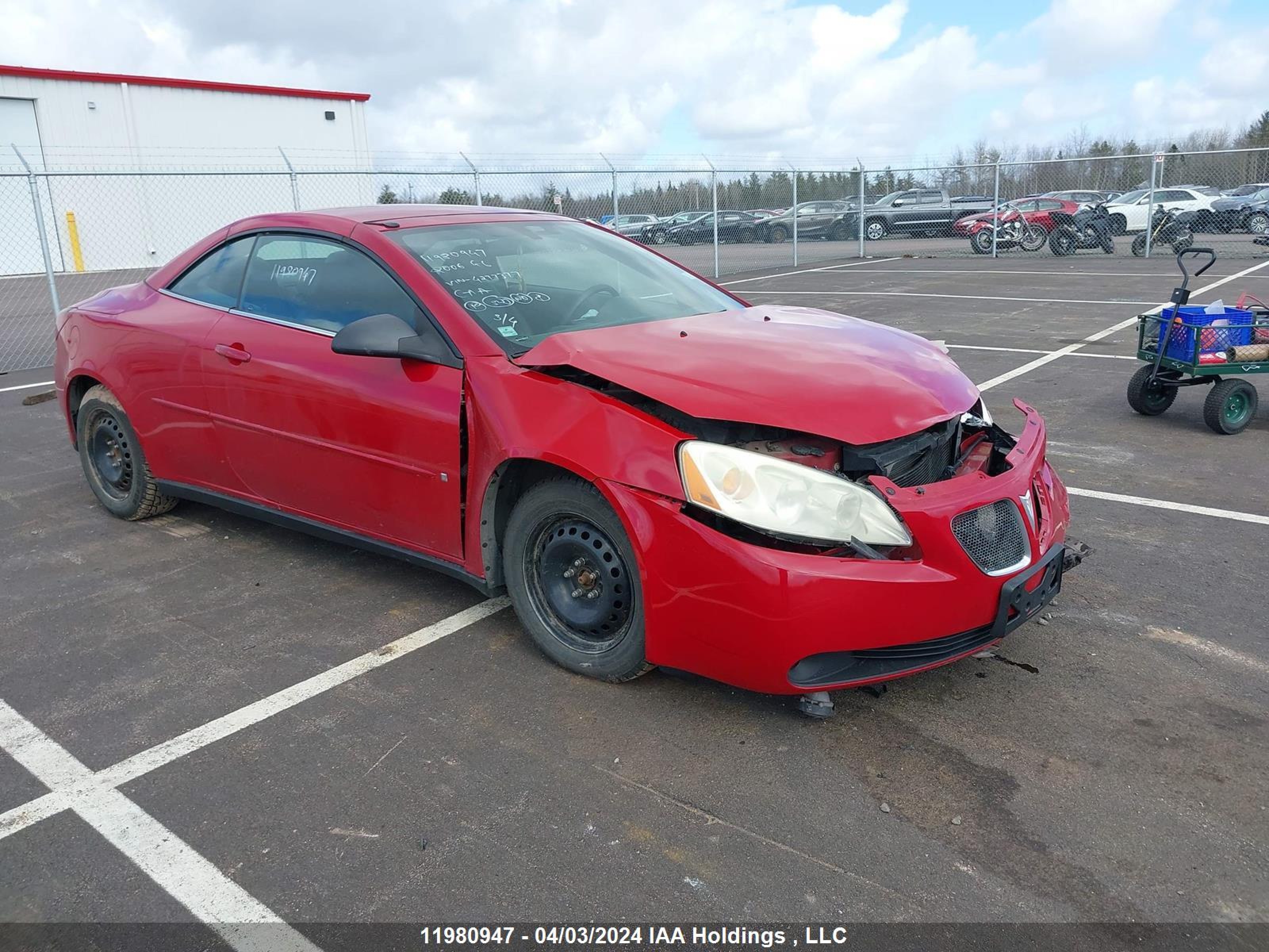 PONTIAC G6 2006 1g2zh368964277377