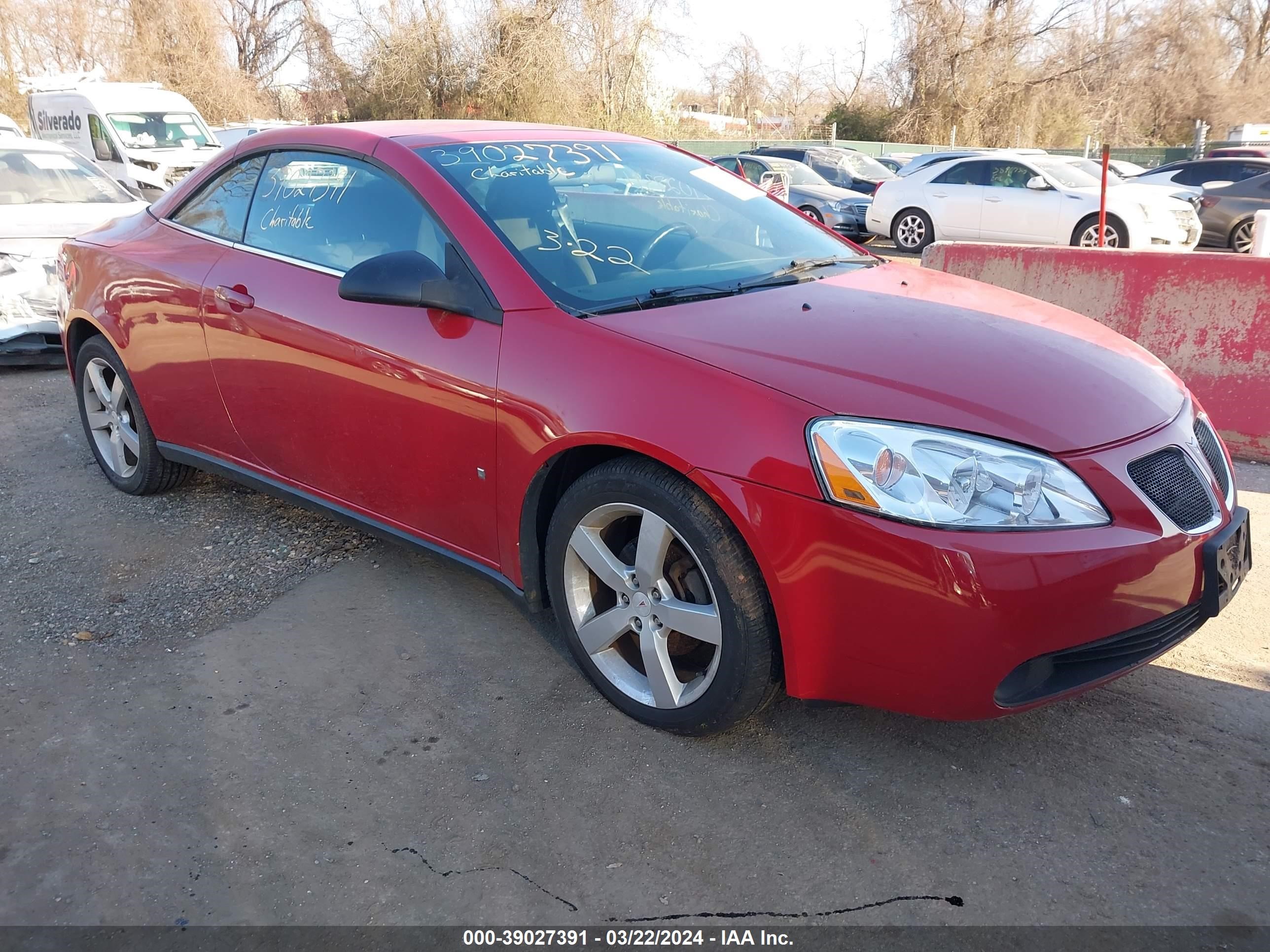 PONTIAC G6 2007 1g2zh36n174136536