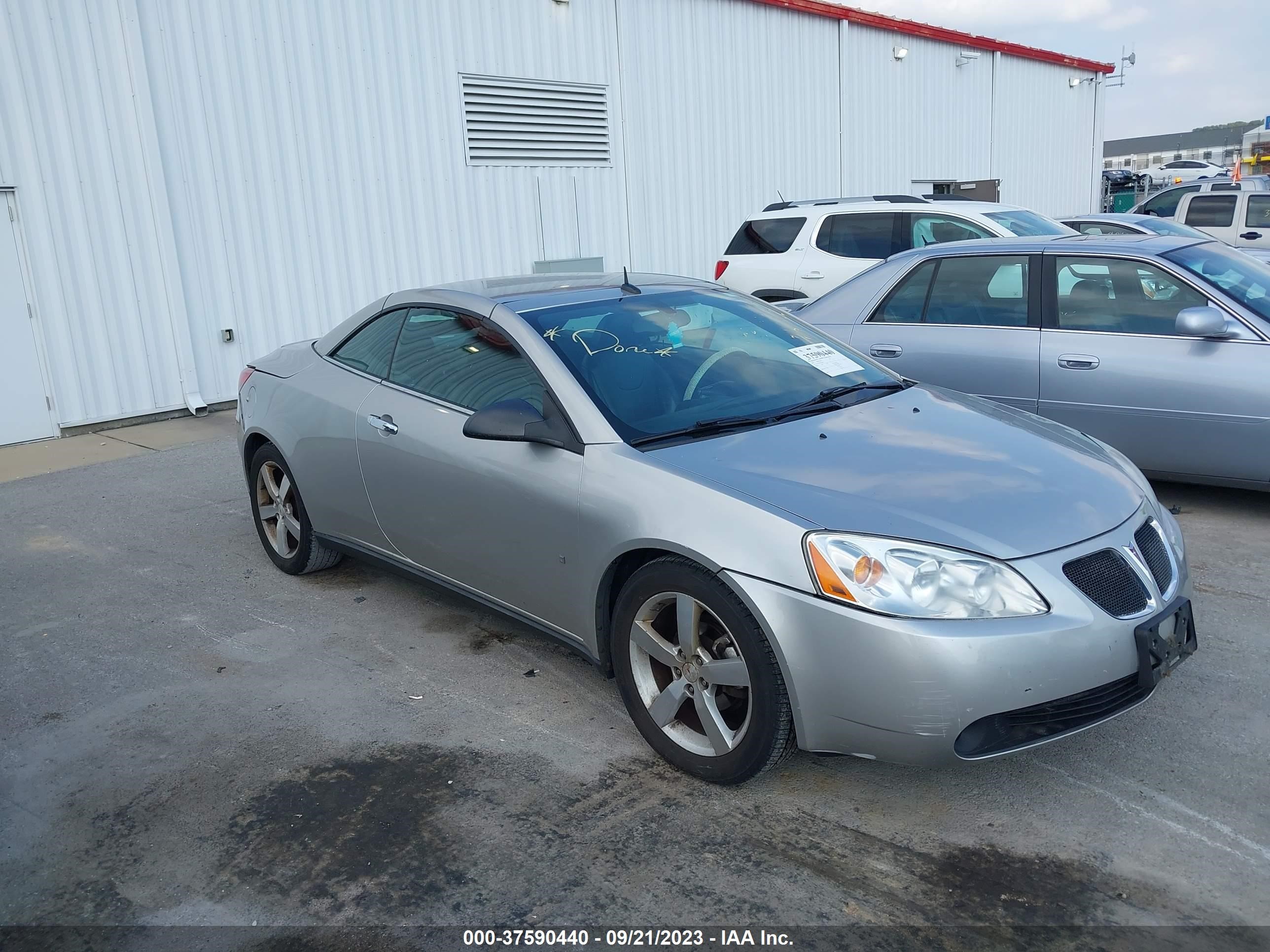 PONTIAC G6 GT 2008 1g2zh36n184297969